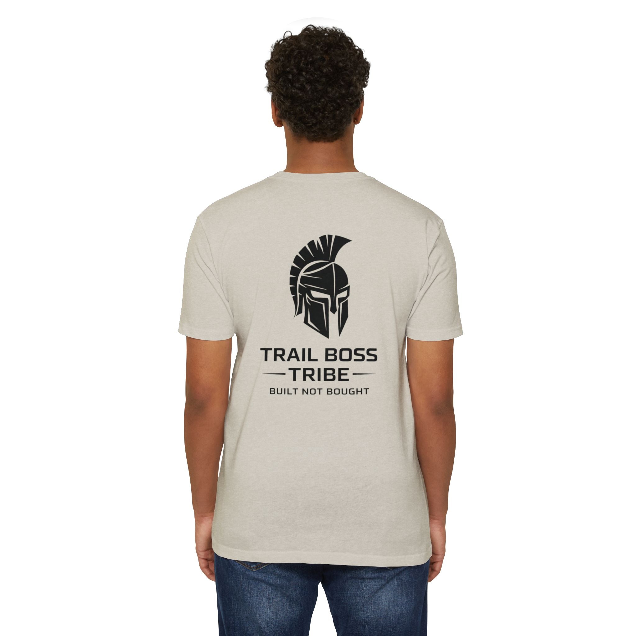 Trail Boss Tribe- Built Not Bought Logo Tee