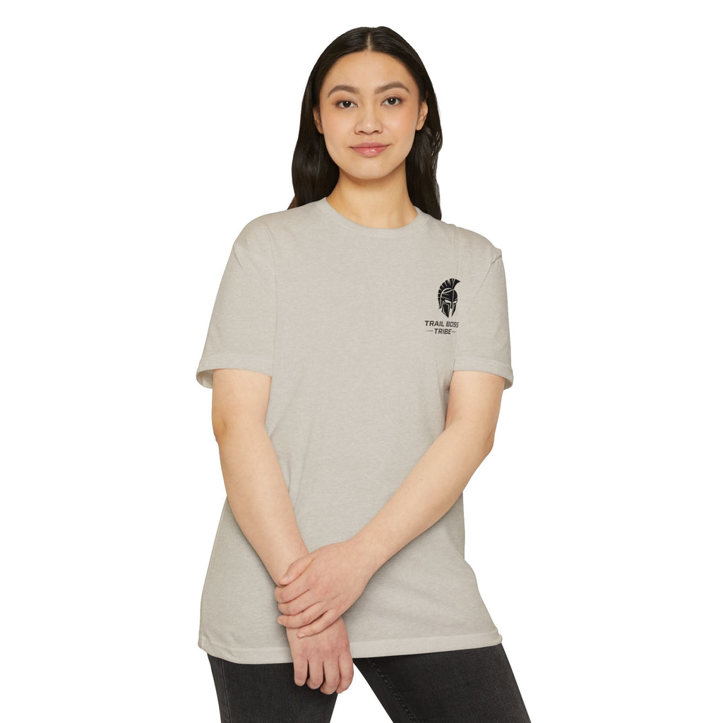 Trail Boss Tribe- Built Not Bought Logo Tee
