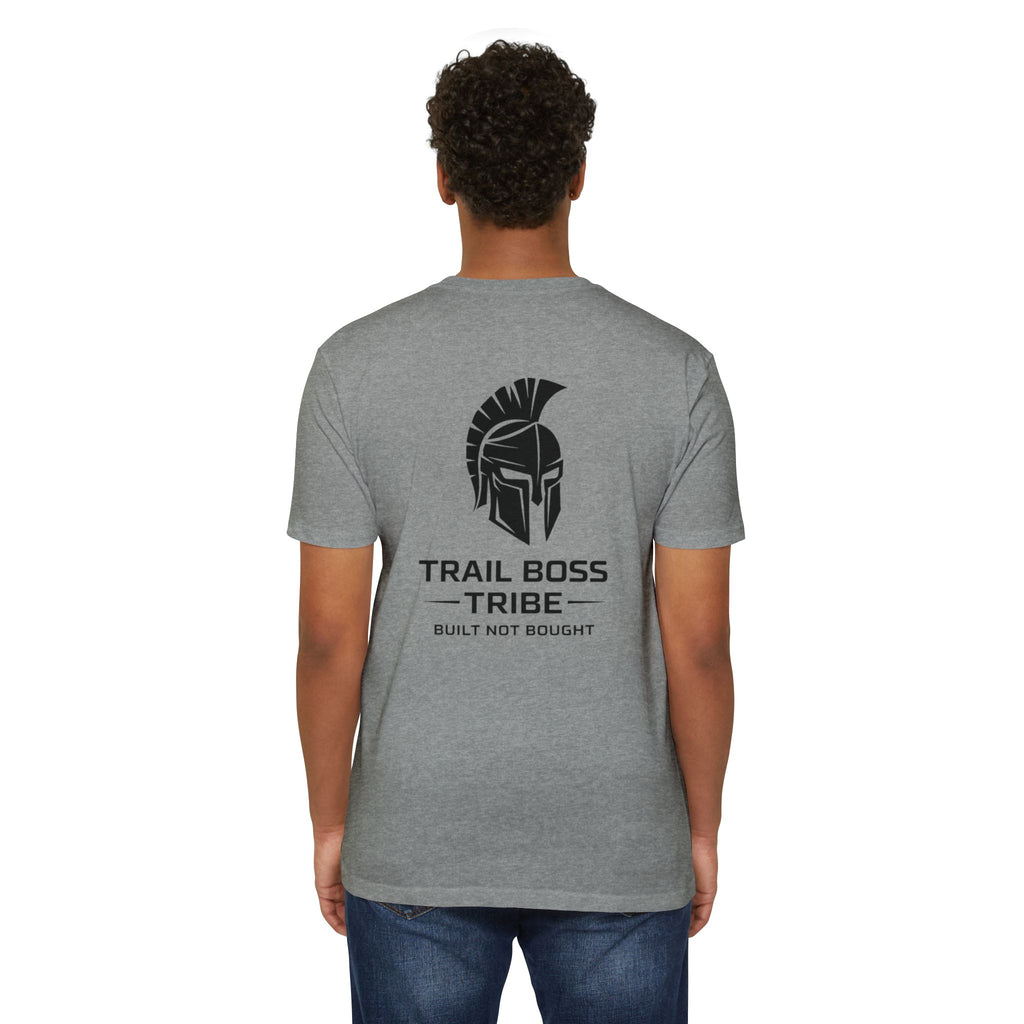 Trail Boss Tribe- Built Not Bought Logo Tee