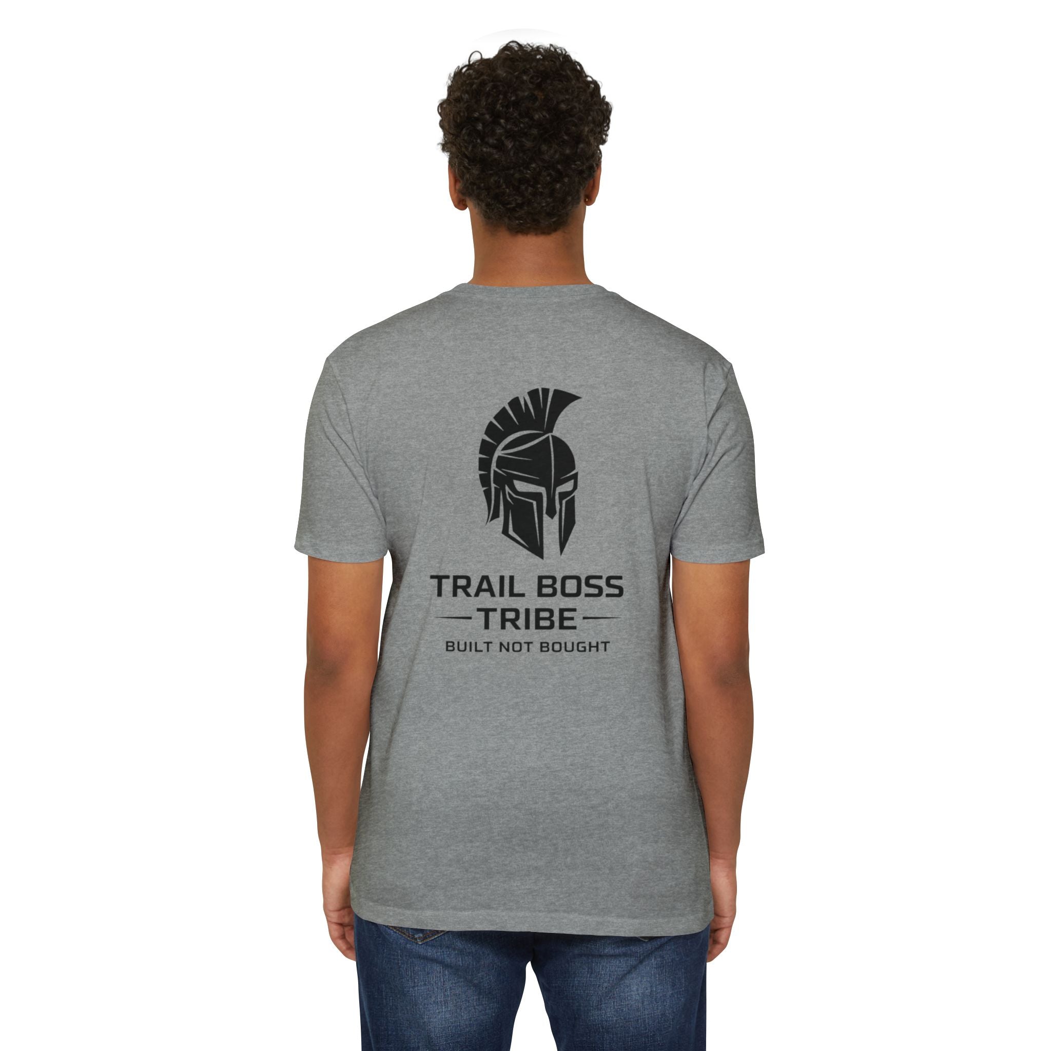 Trail Boss Tribe- Built Not Bought Logo Tee