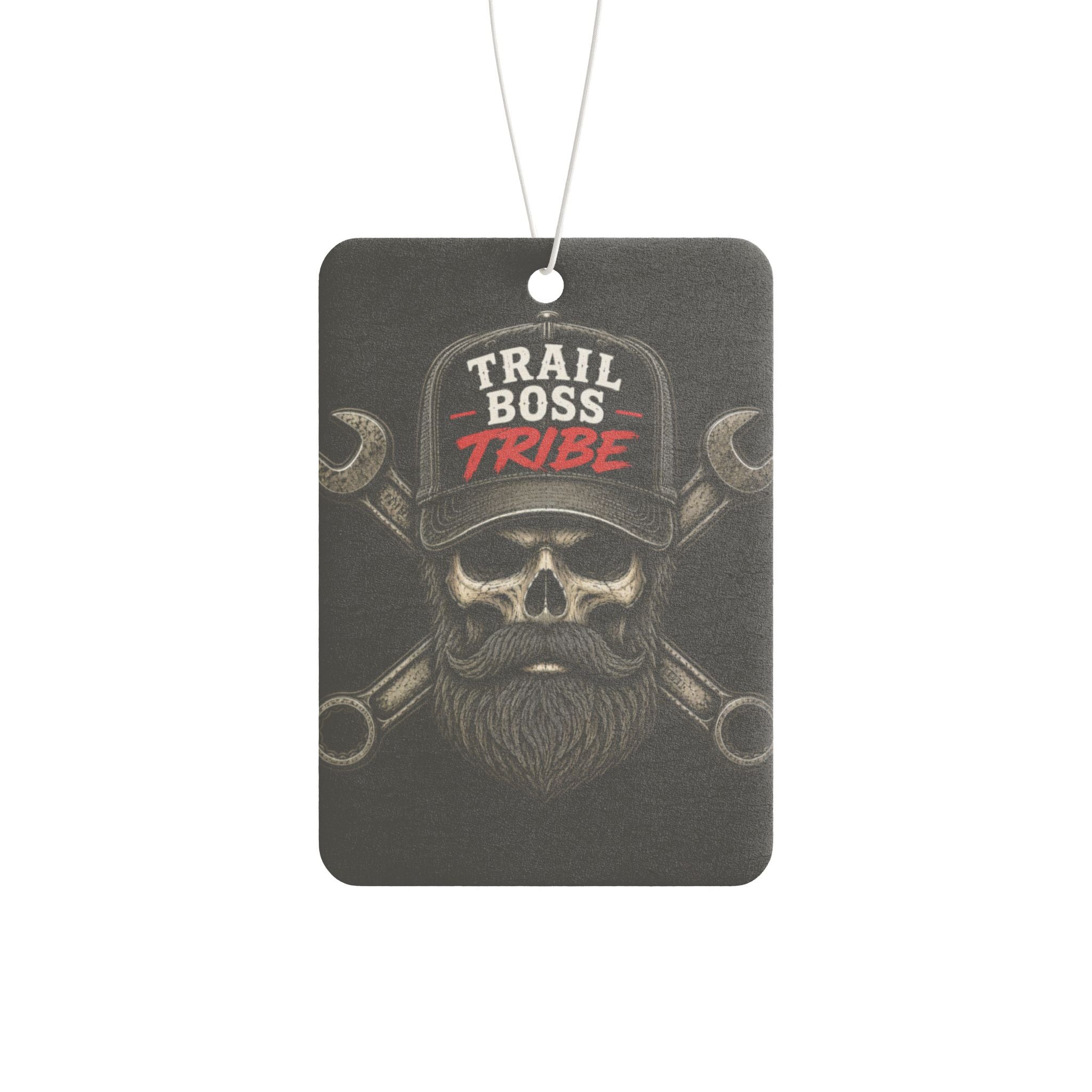 Trail Boss Tribe Skull Car Air Freshener