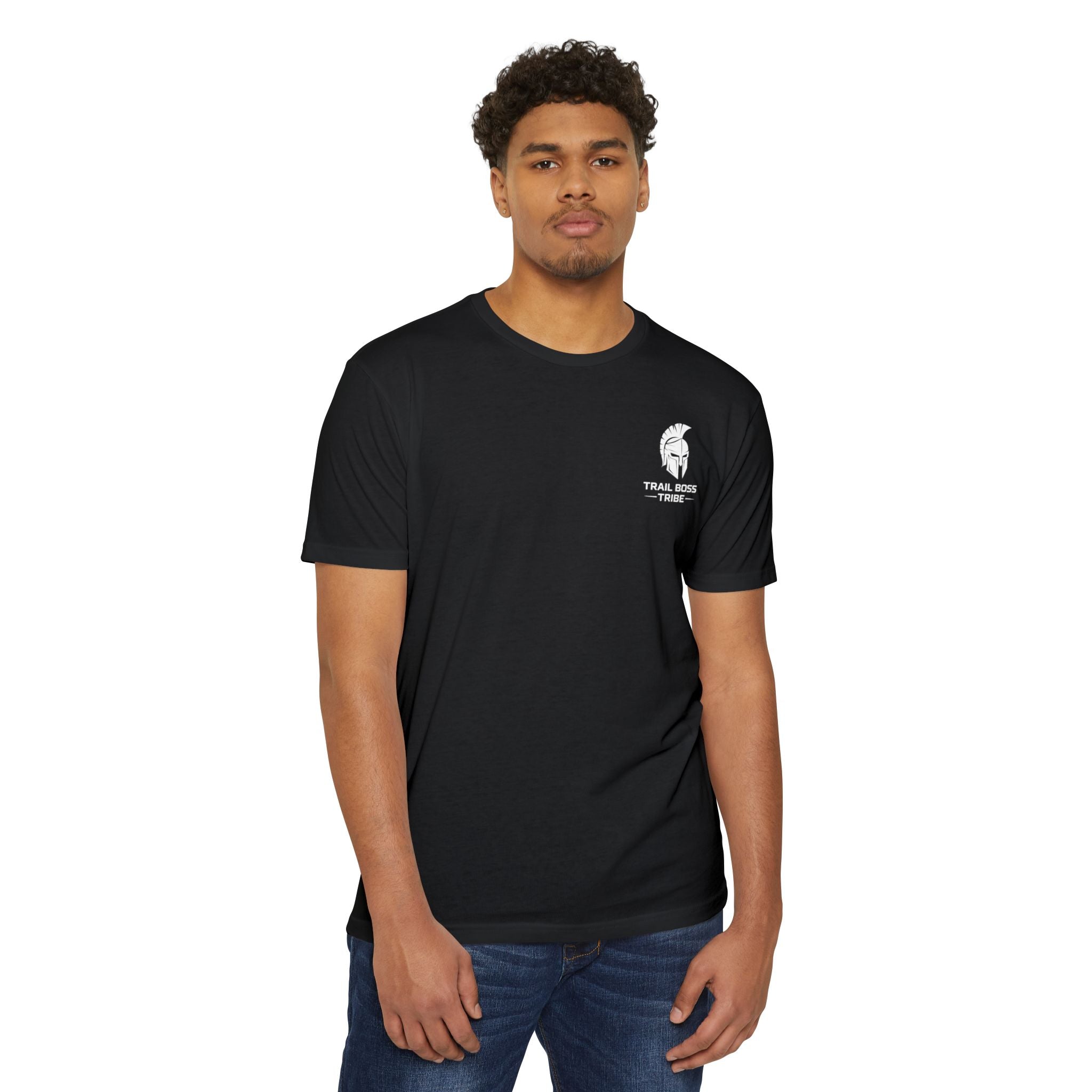Trail Boss Tribe- Built Not Bought Logo Tee