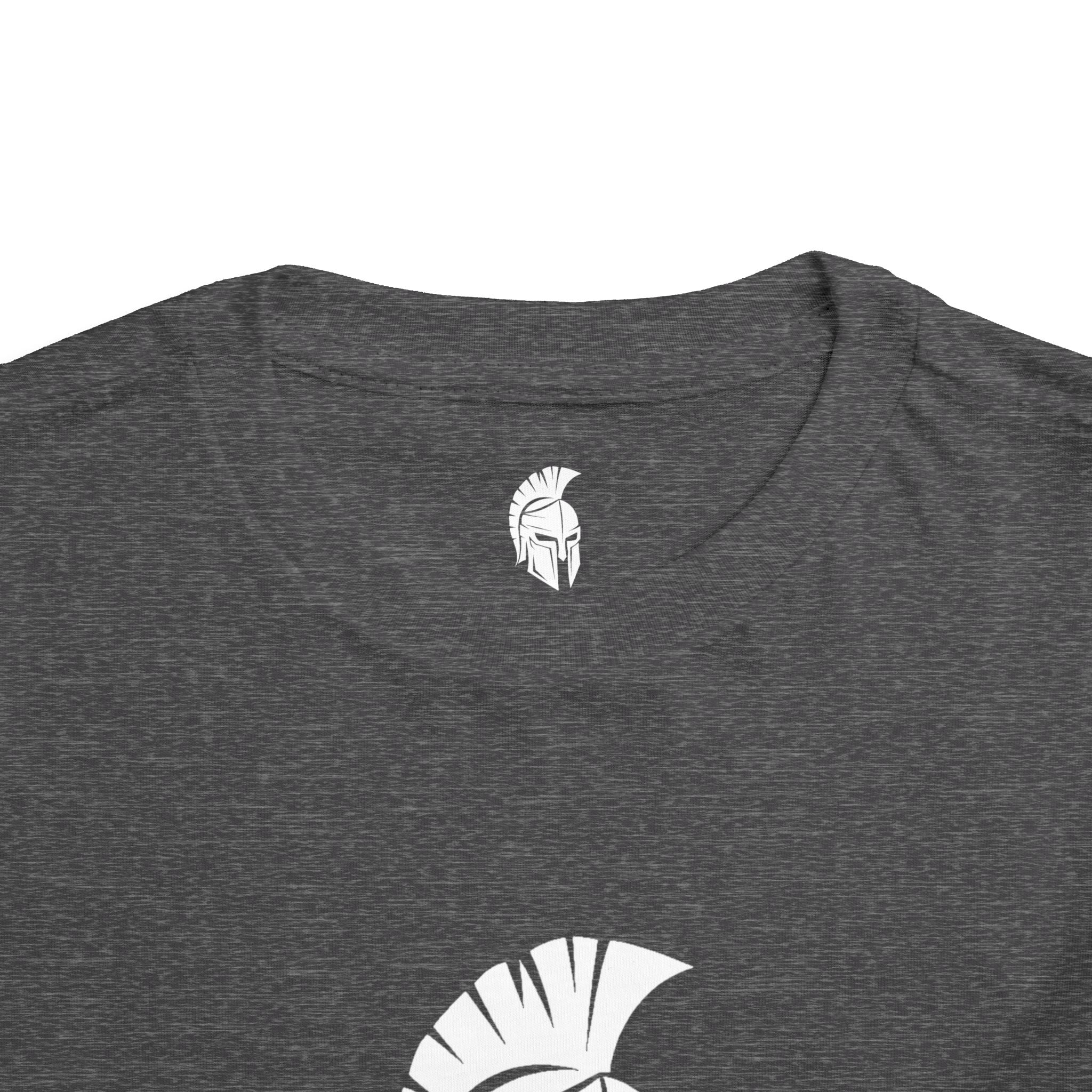 Toddler Tee — "Trail Boss Tribe" Spartan Helmet Kids Shirt