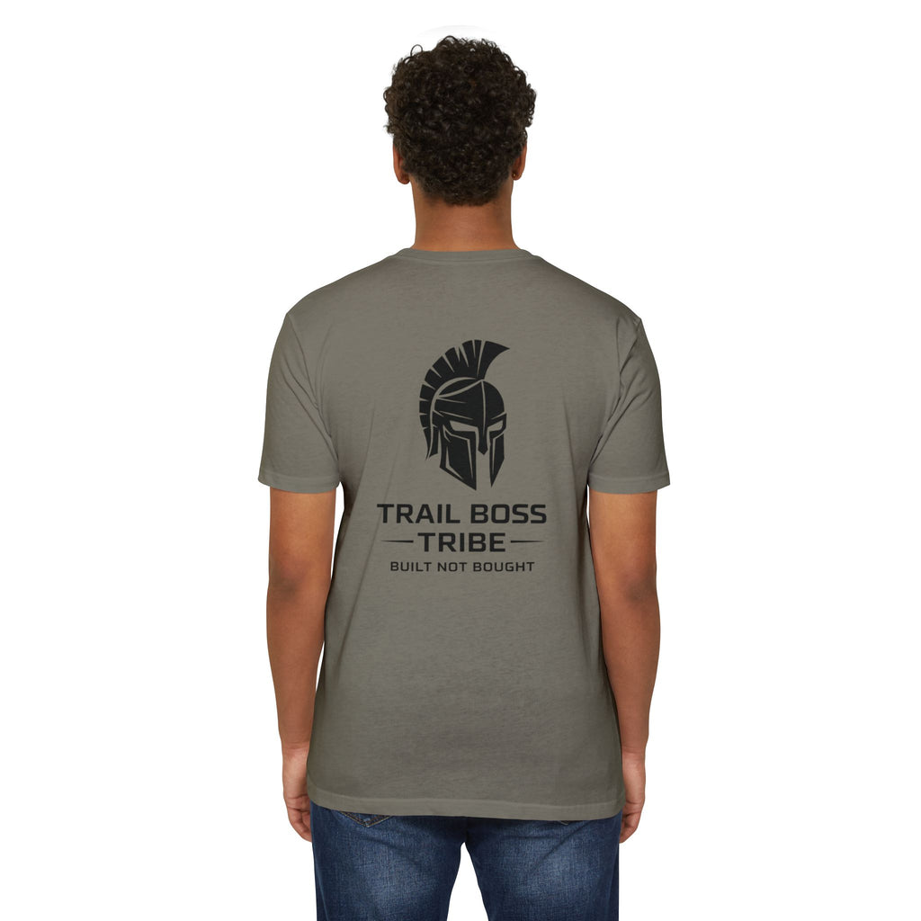 Trail Boss Tribe- Built Not Bought Logo Tee
