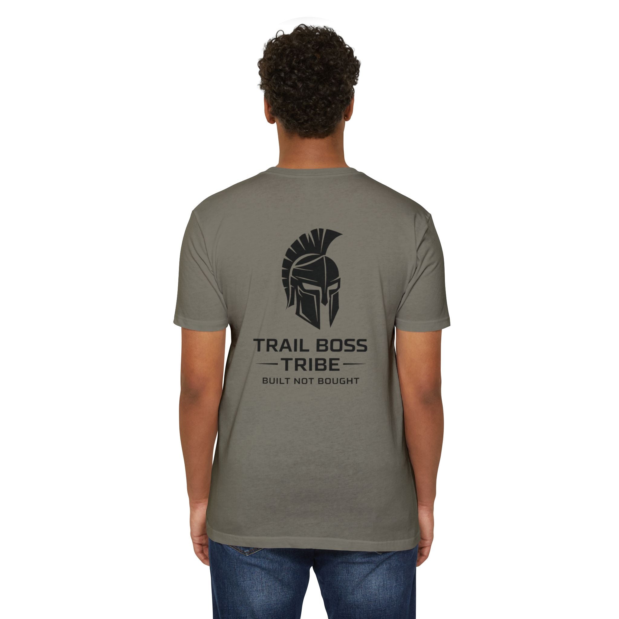 Trail Boss Tribe- Built Not Bought Logo Tee