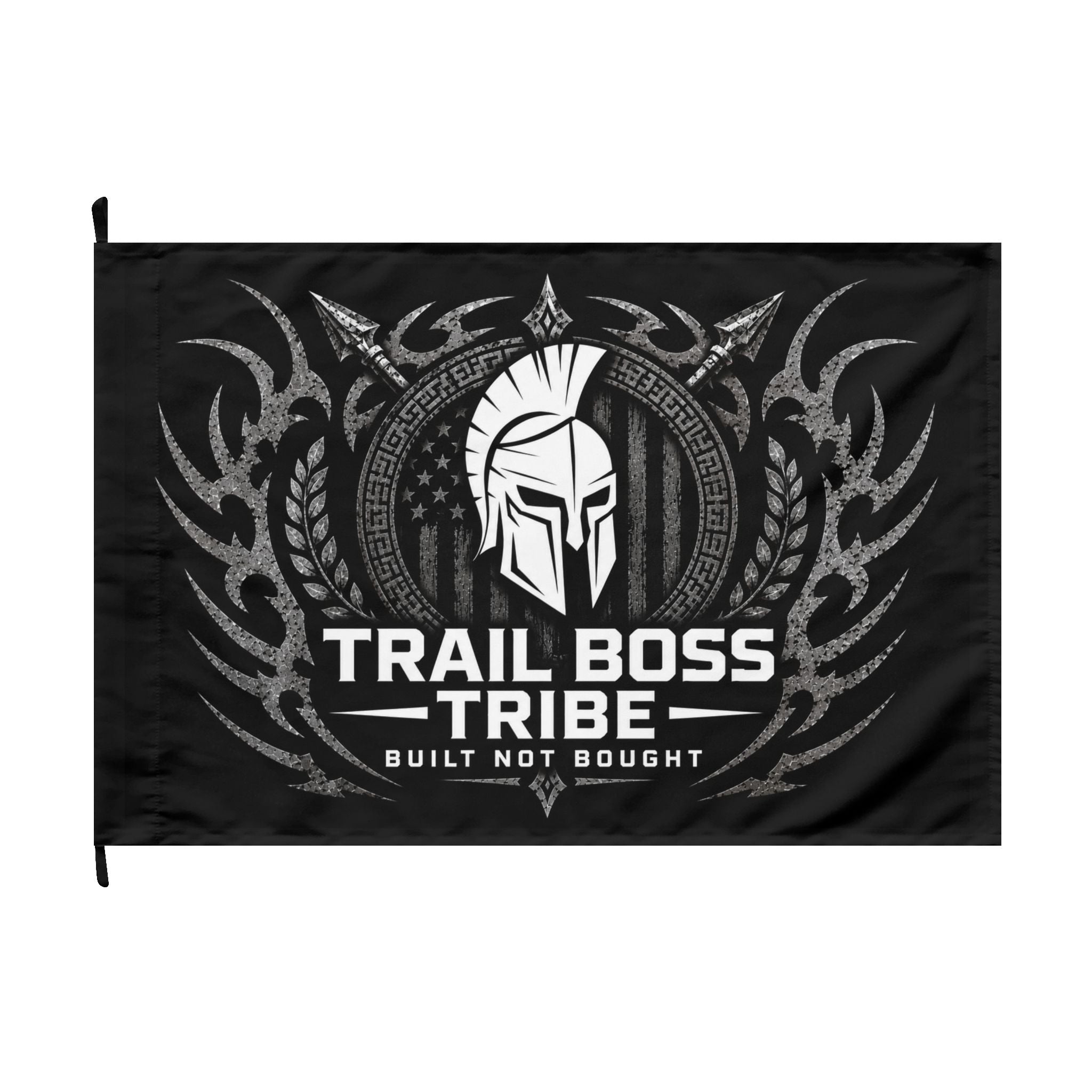 Trail Boss Tribe Double-Sided Flag