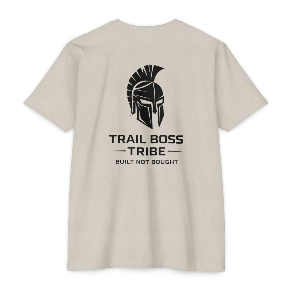 Trail Boss Tribe- Built Not Bought Logo Tee