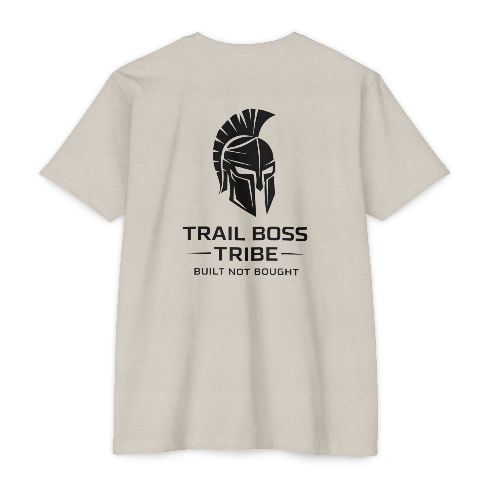 Trail Boss Tribe- Built Not Bought Logo Tee