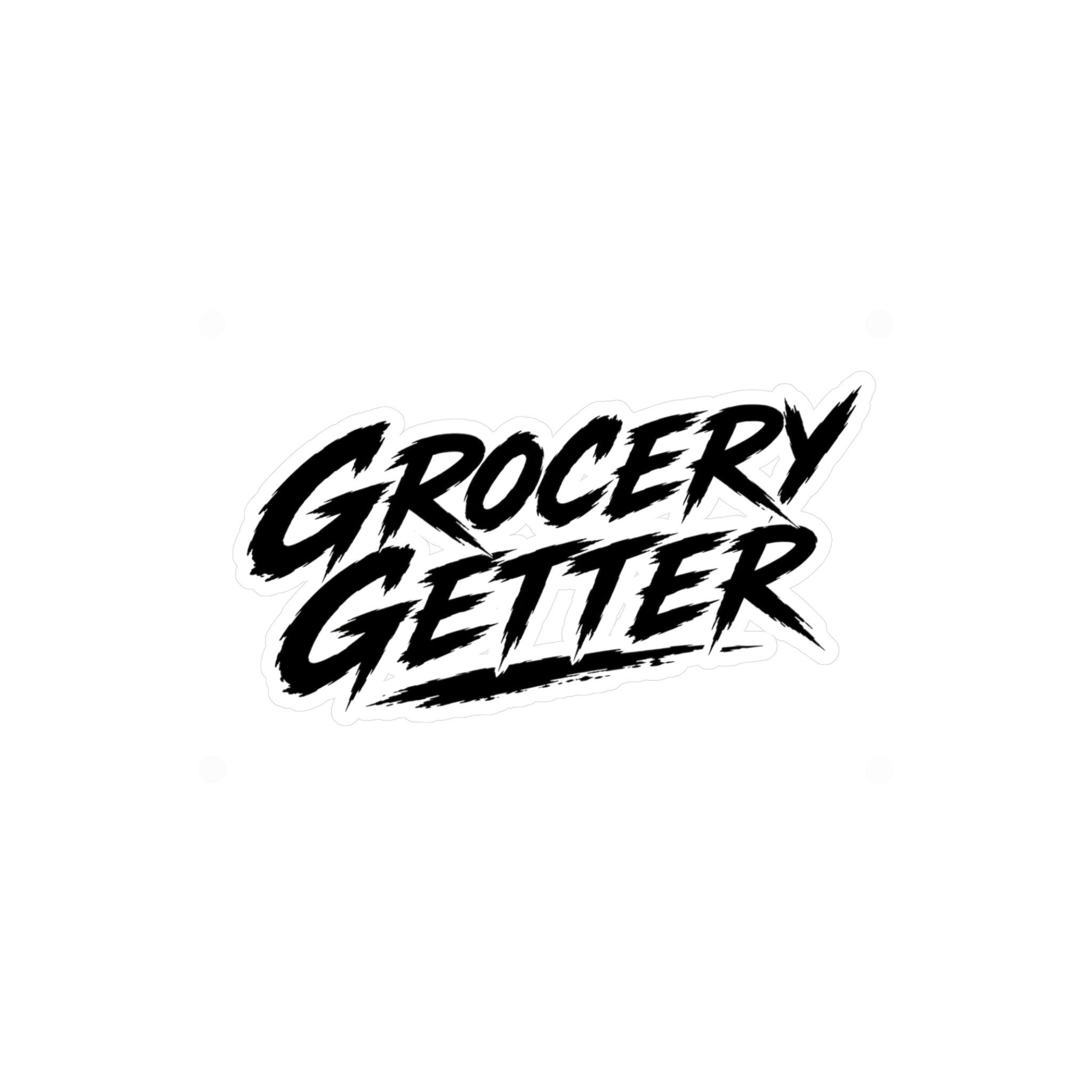 Grocery Getter Vinyl Decal