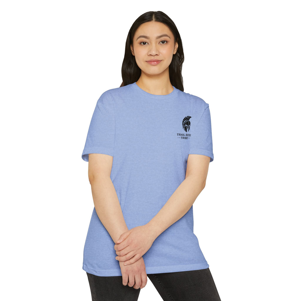 Trail Boss Tribe- Built Not Bought Logo Tee