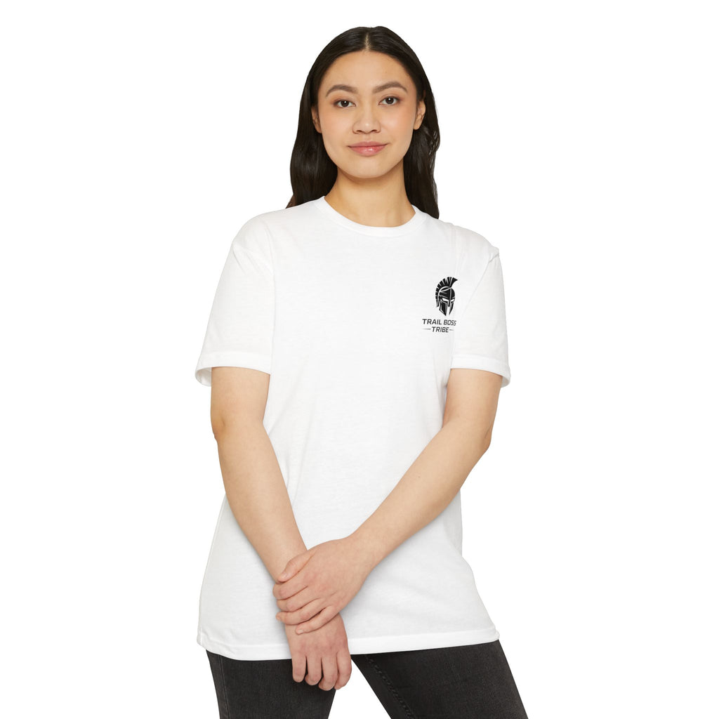 Trail Boss Tribe- Built Not Bought Logo Tee