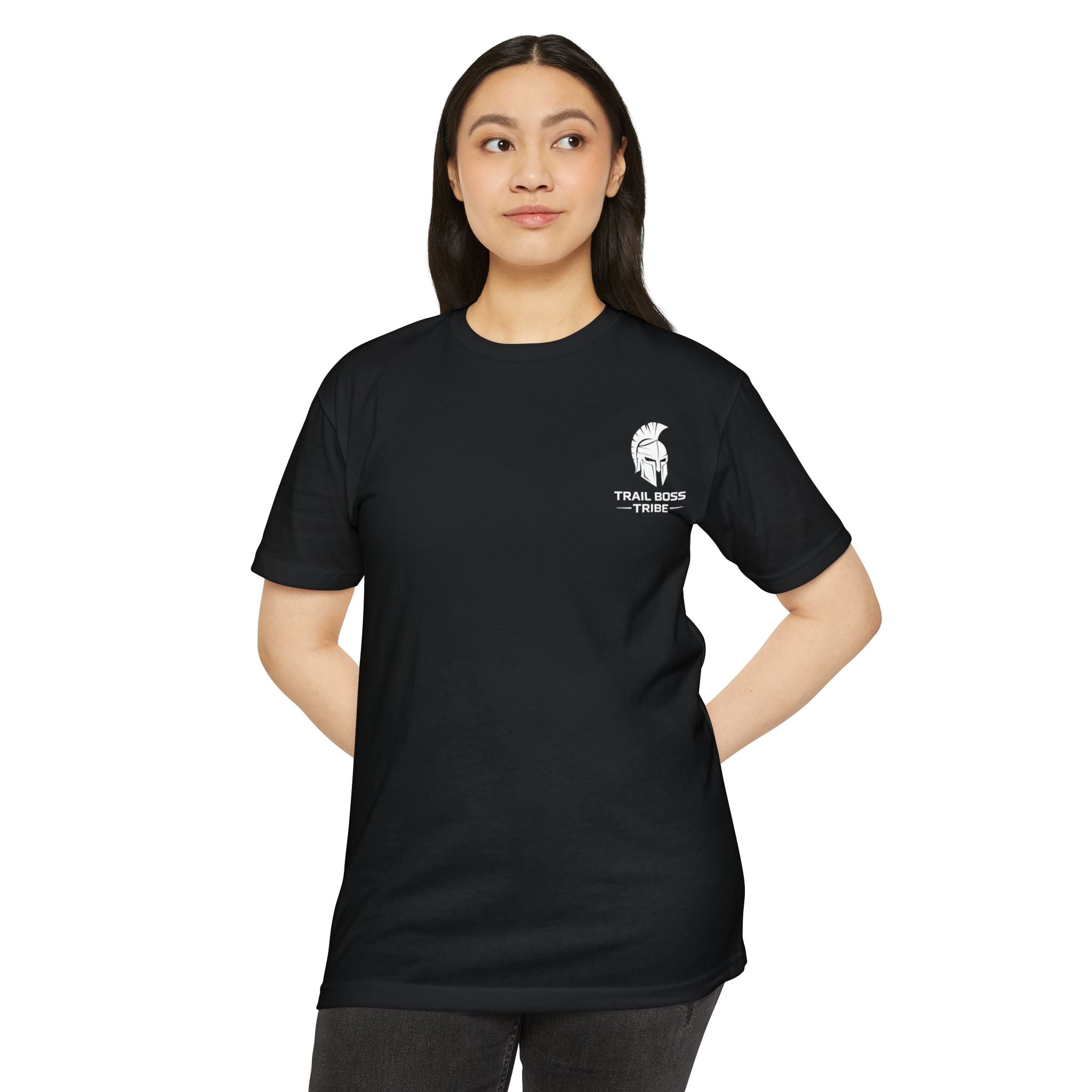 Trail Boss Tribe- Built Not Bought Logo Tee
