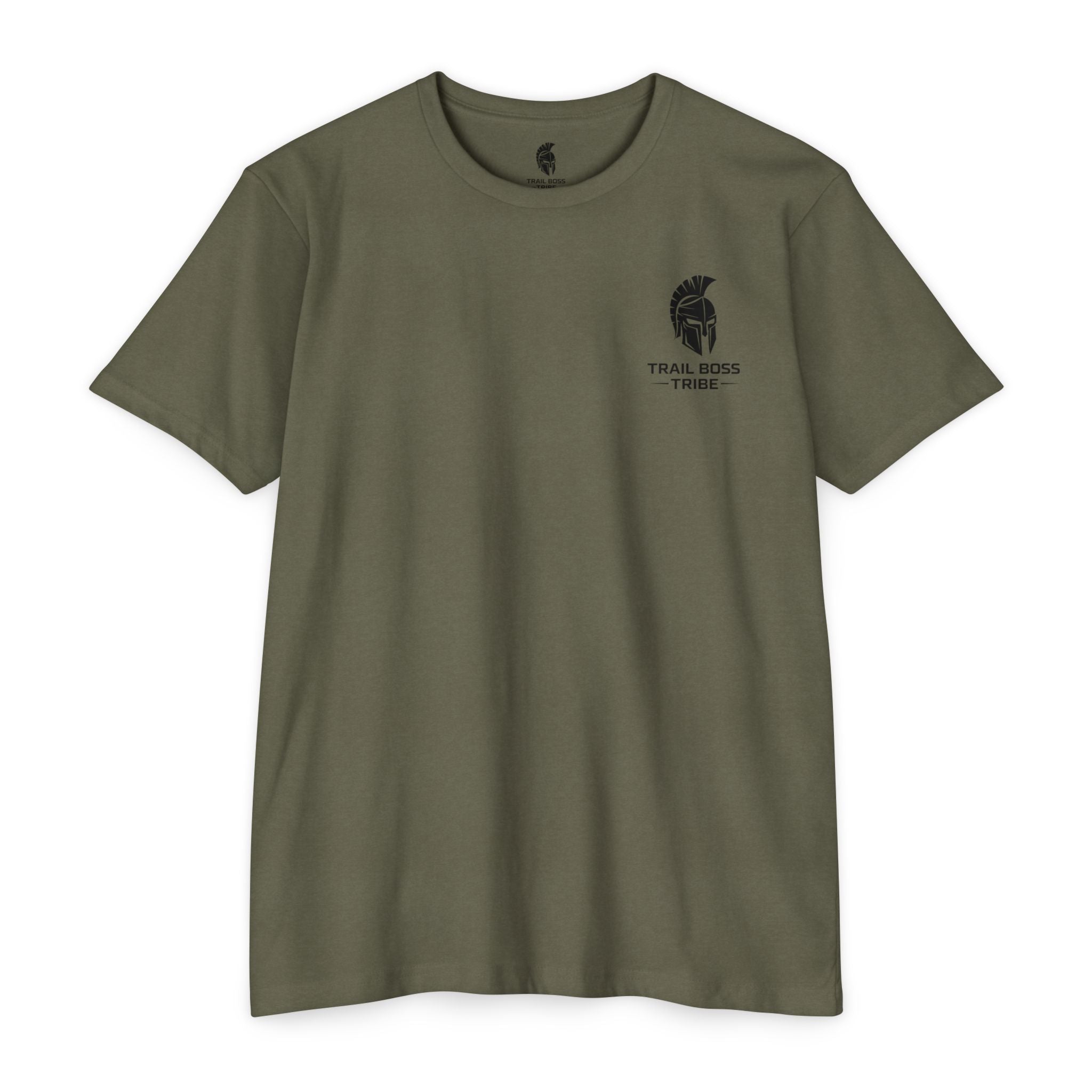 Trail Boss Tribe- Built Not Bought Logo Tee