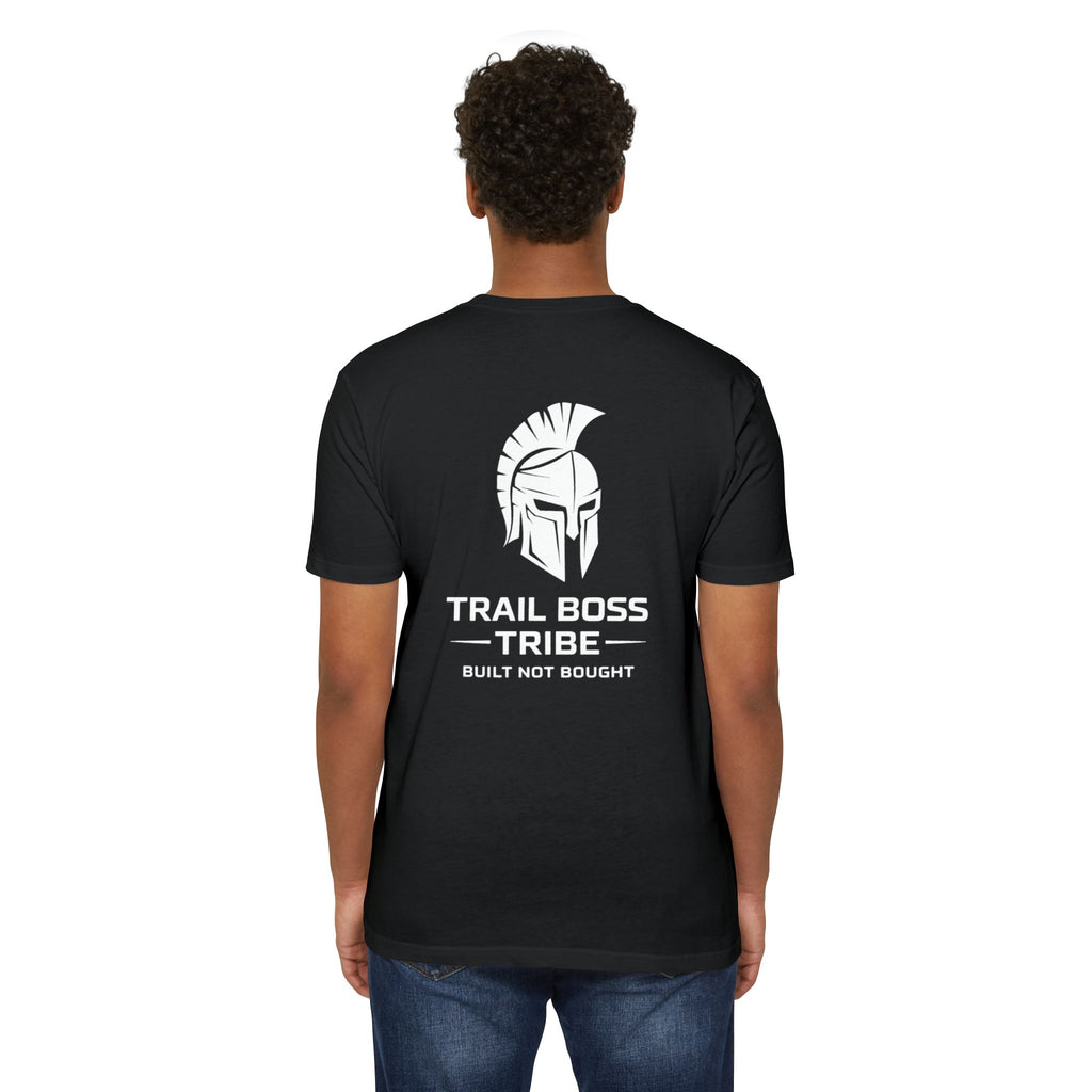Trail Boss Tribe- Built Not Bought Logo Tee