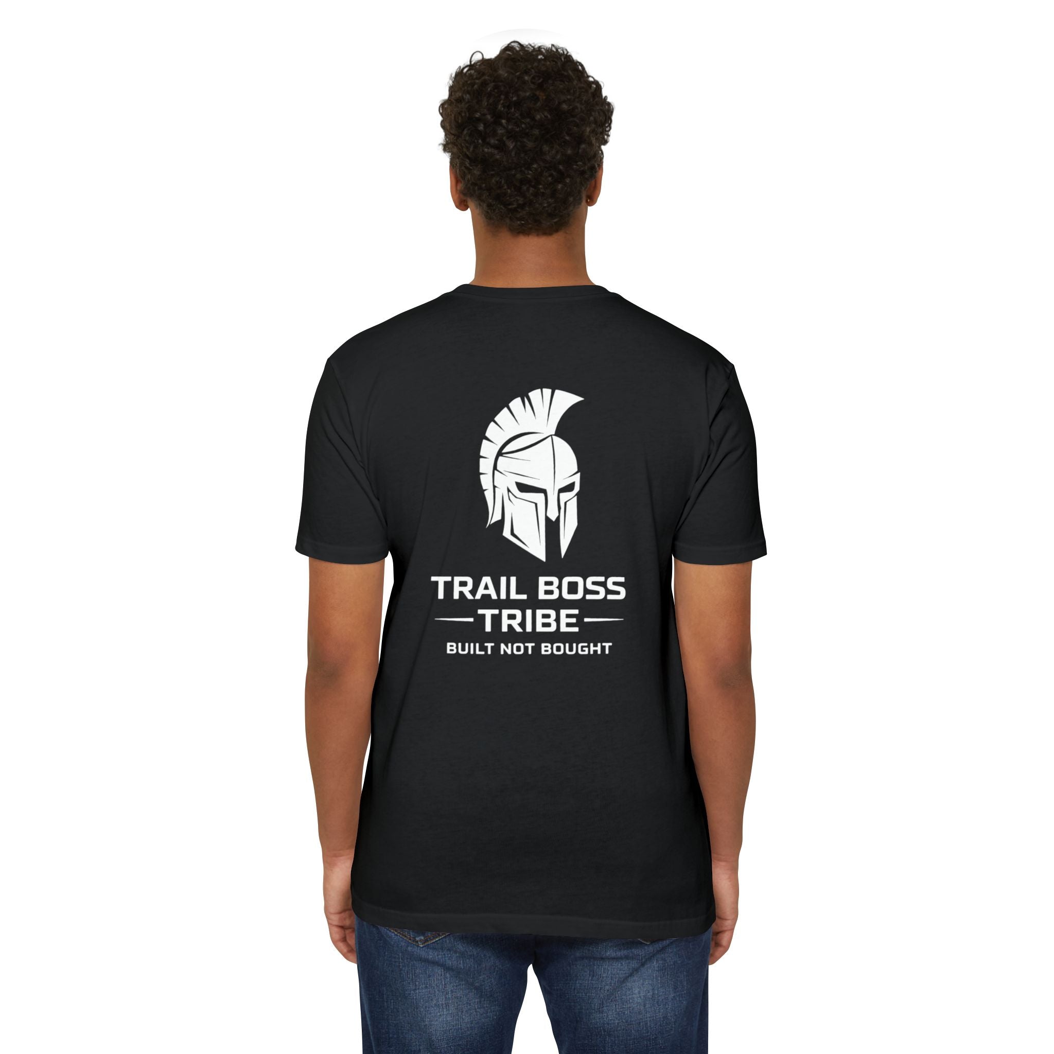 Trail Boss Tribe- Built Not Bought Logo Tee