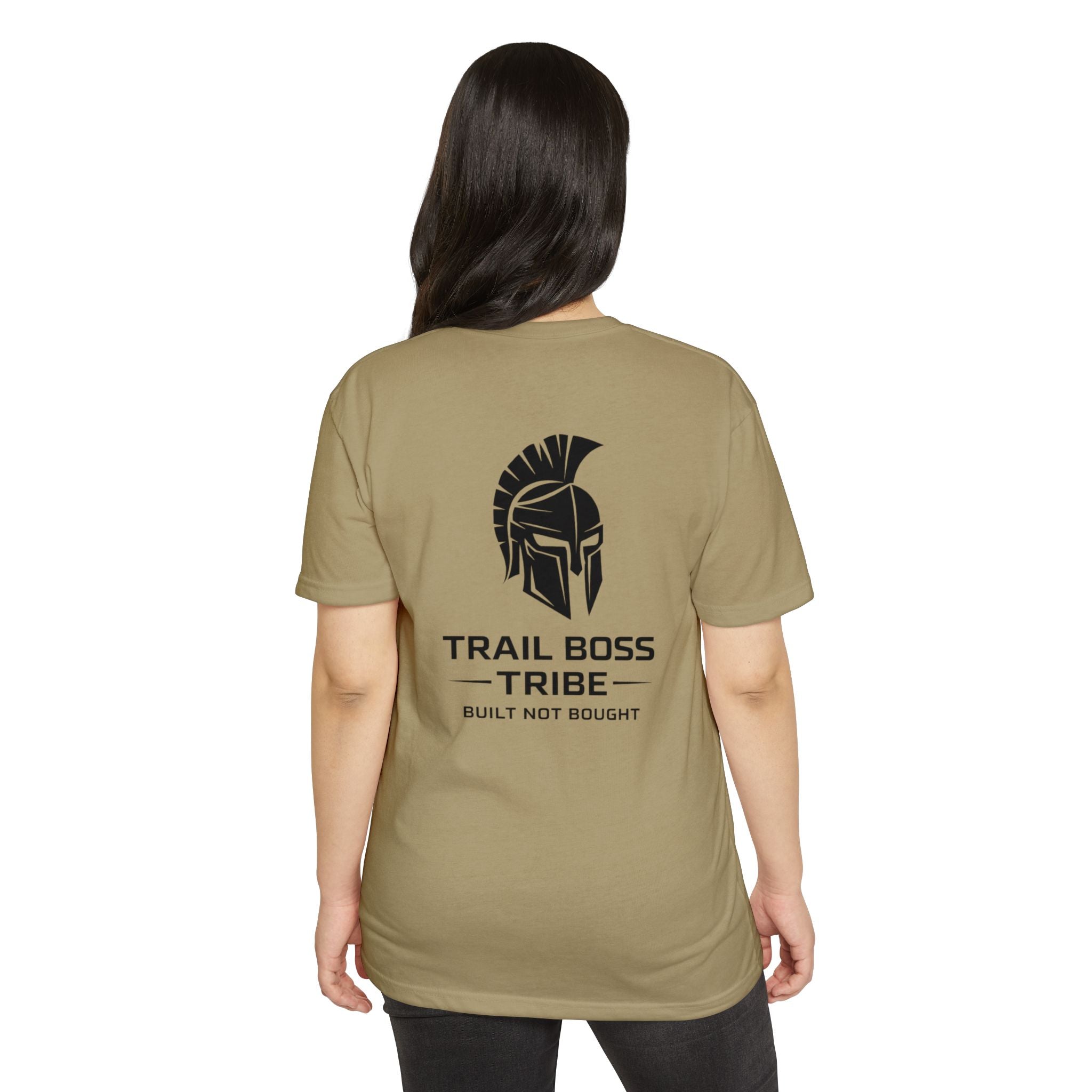 Trail Boss Tribe- Built Not Bought Logo Tee