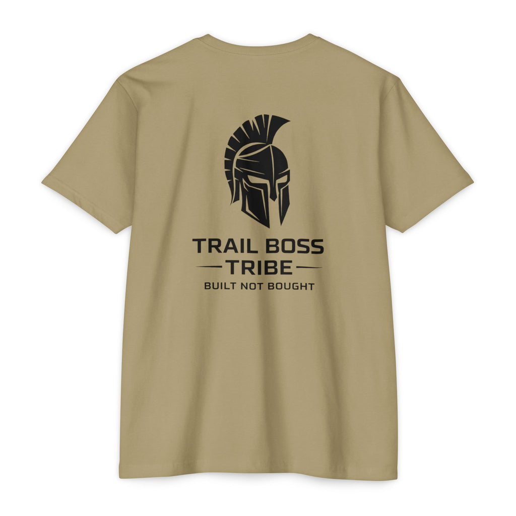 Trail Boss Tribe- Built Not Bought Logo Tee