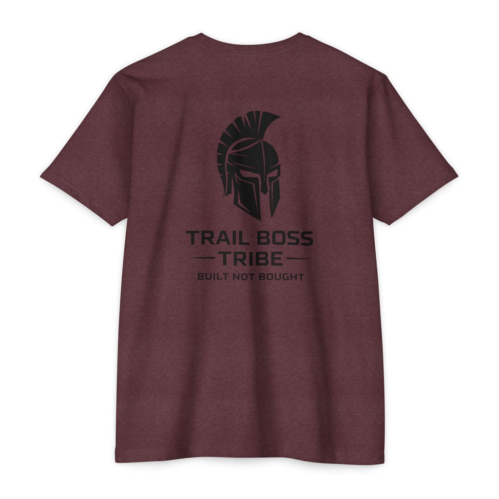 Trail Boss Tribe- Built Not Bought Logo Tee