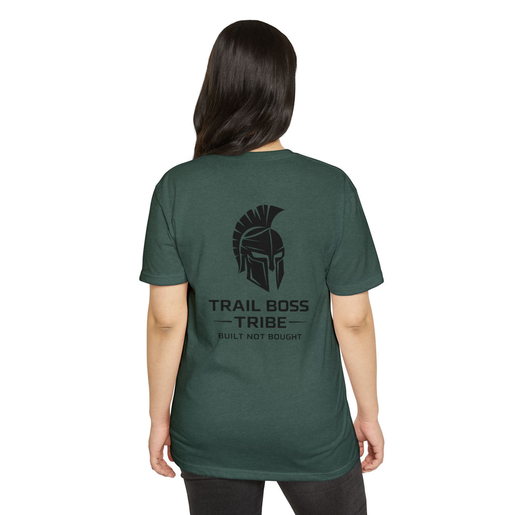 Trail Boss Tribe- Built Not Bought Logo Tee