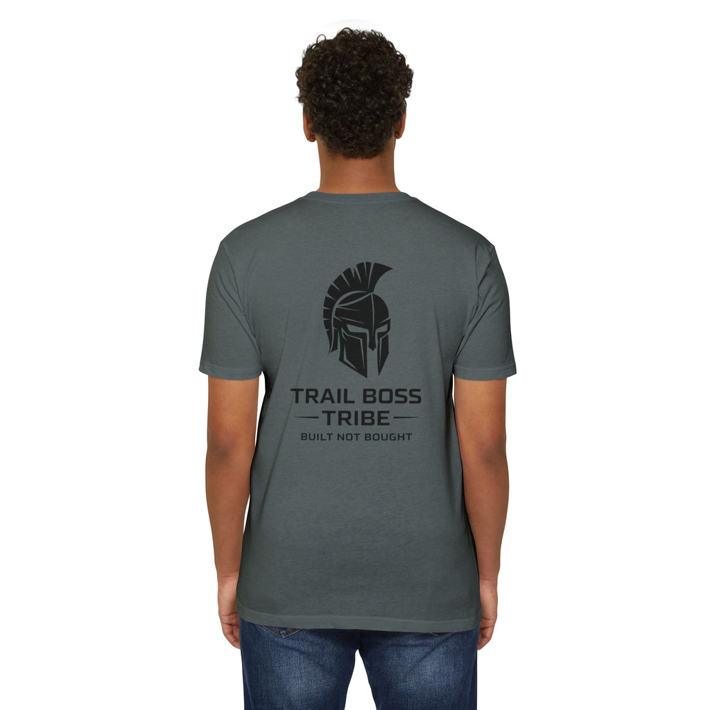 Trail Boss Tribe- Built Not Bought Logo Tee