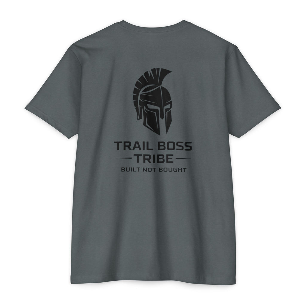 Trail Boss Tribe- Built Not Bought Logo Tee