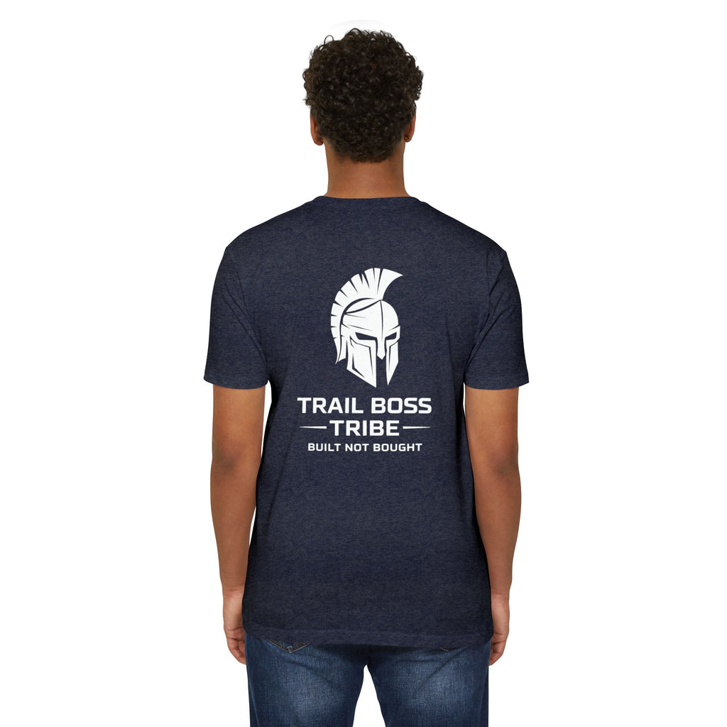 Trail Boss Tribe- Built Not Bought Logo Tee