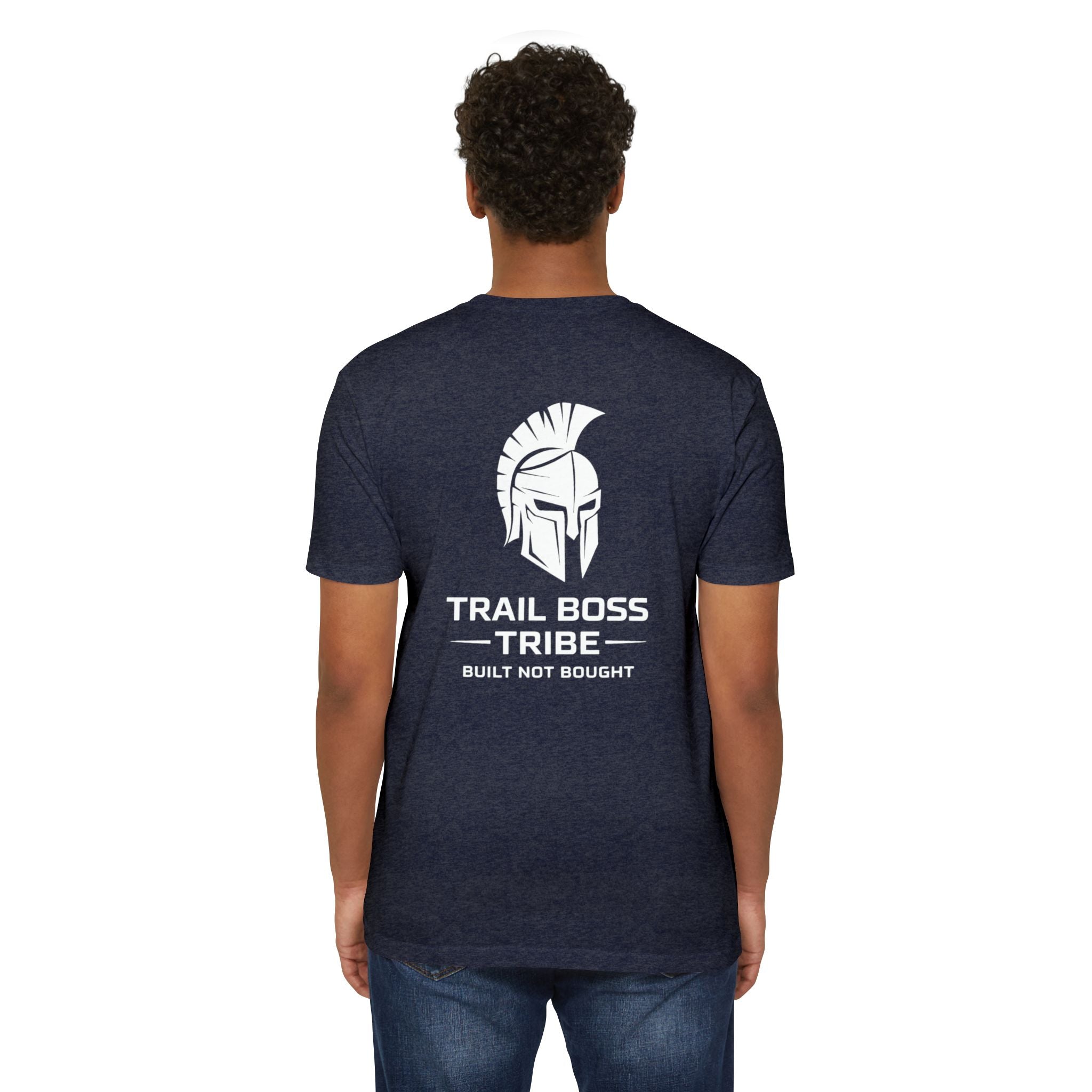 Trail Boss Tribe- Built Not Bought Logo Tee