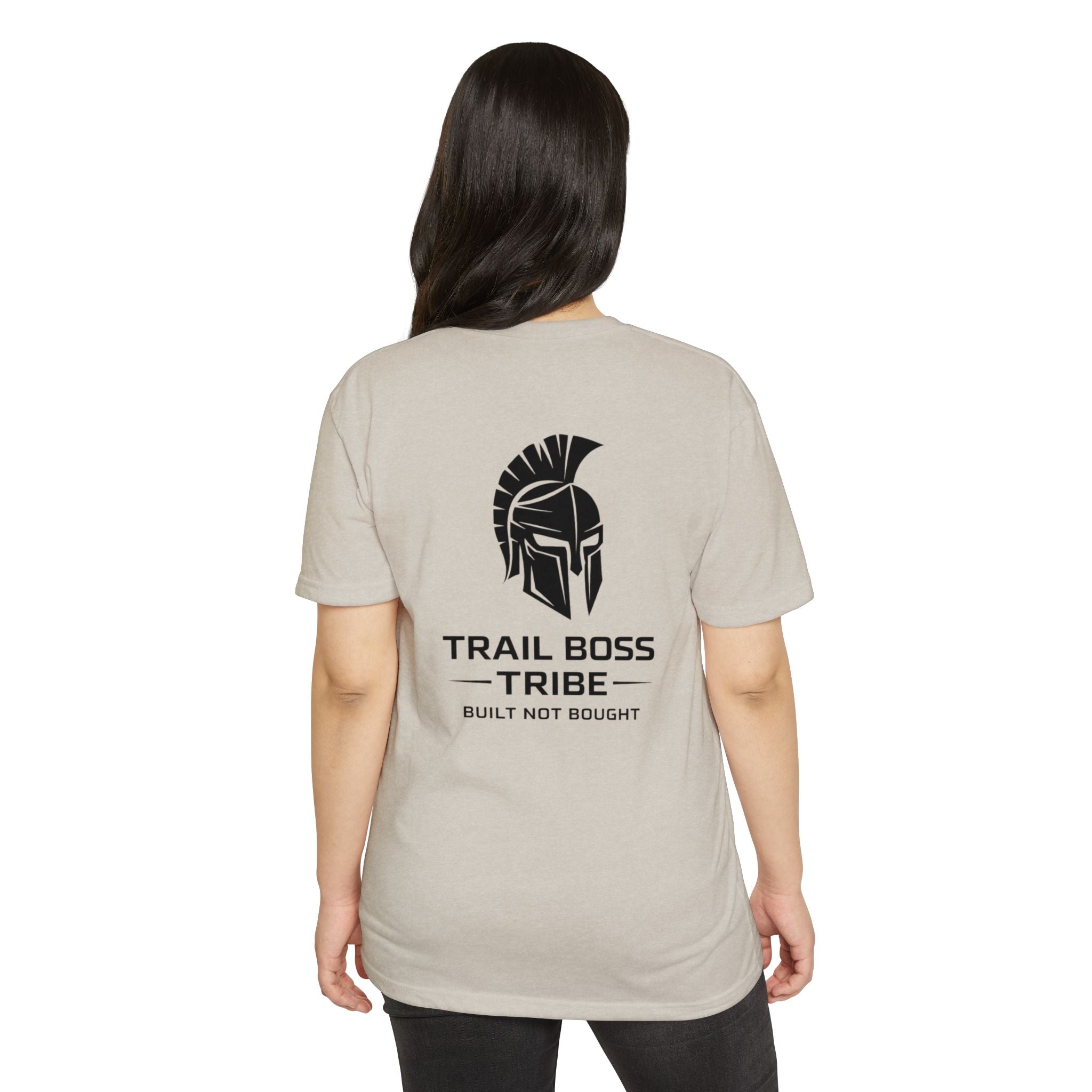 Trail Boss Tribe- Built Not Bought Logo Tee