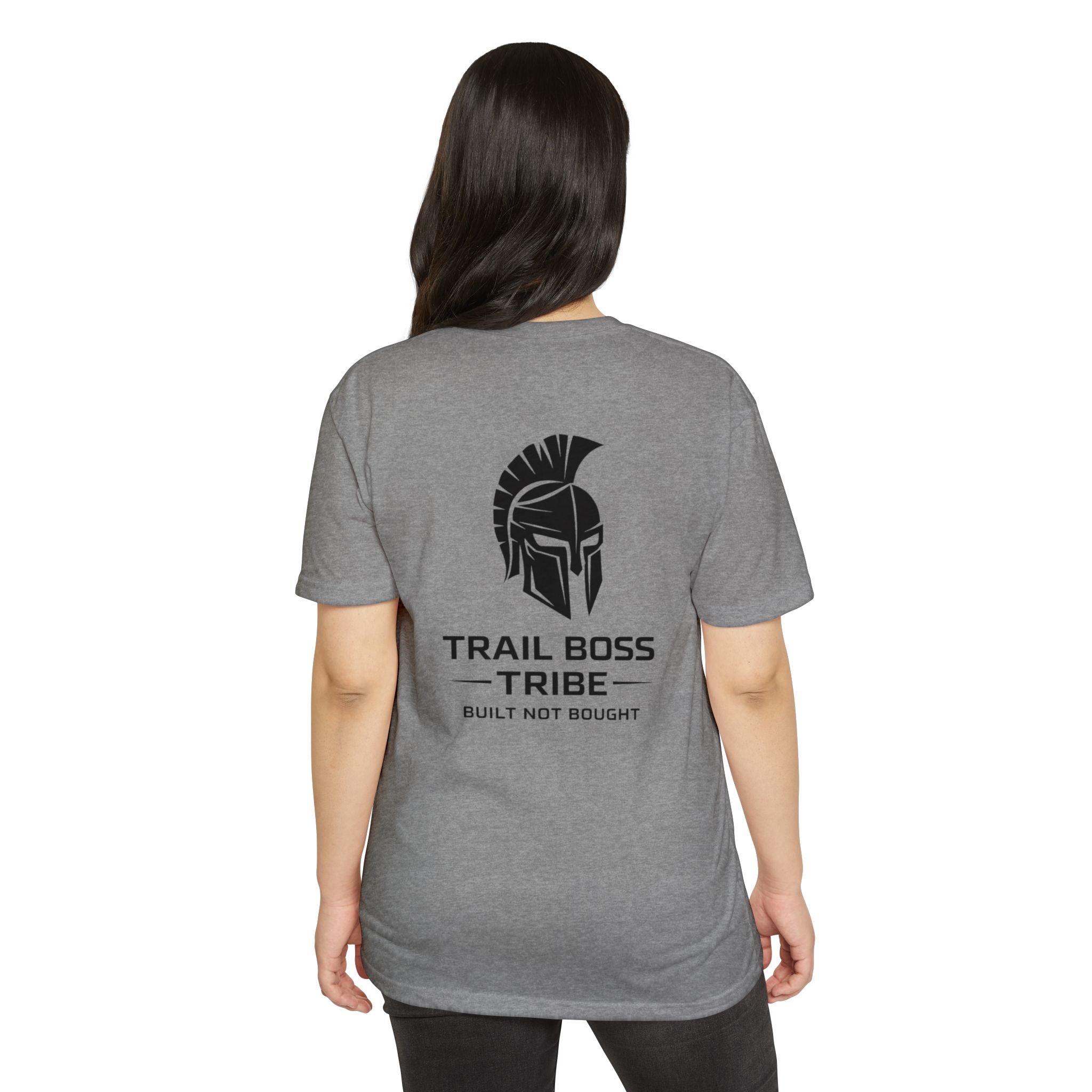 Trail Boss Tribe- Built Not Bought Logo Tee