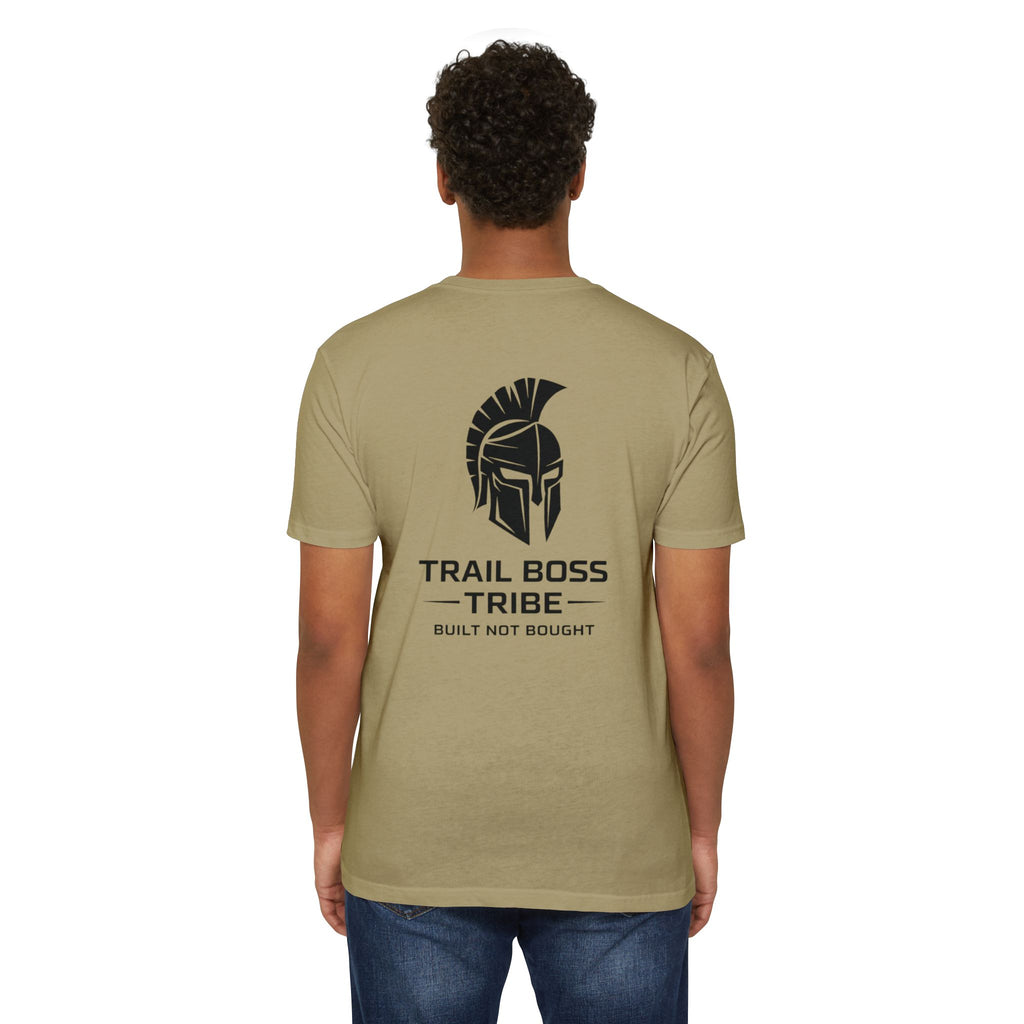 Trail Boss Tribe- Built Not Bought Logo Tee