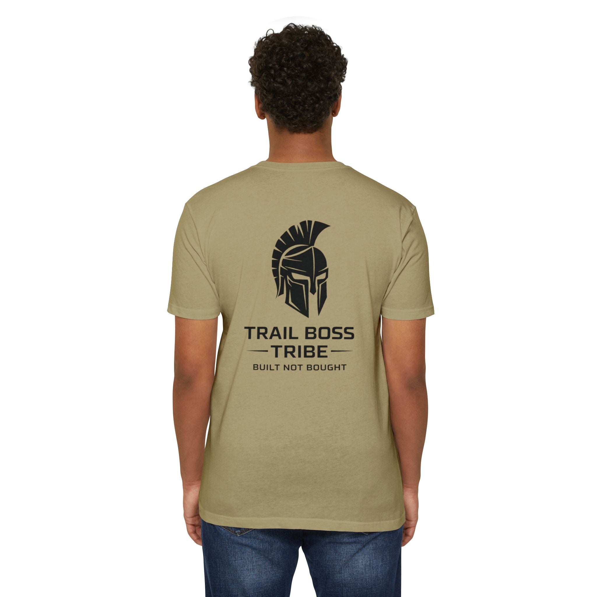 Trail Boss Tribe- Built Not Bought Logo Tee