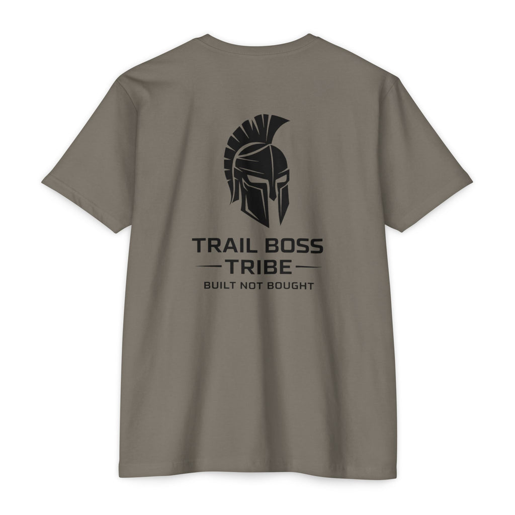 Trail Boss Tribe- Built Not Bought Logo Tee