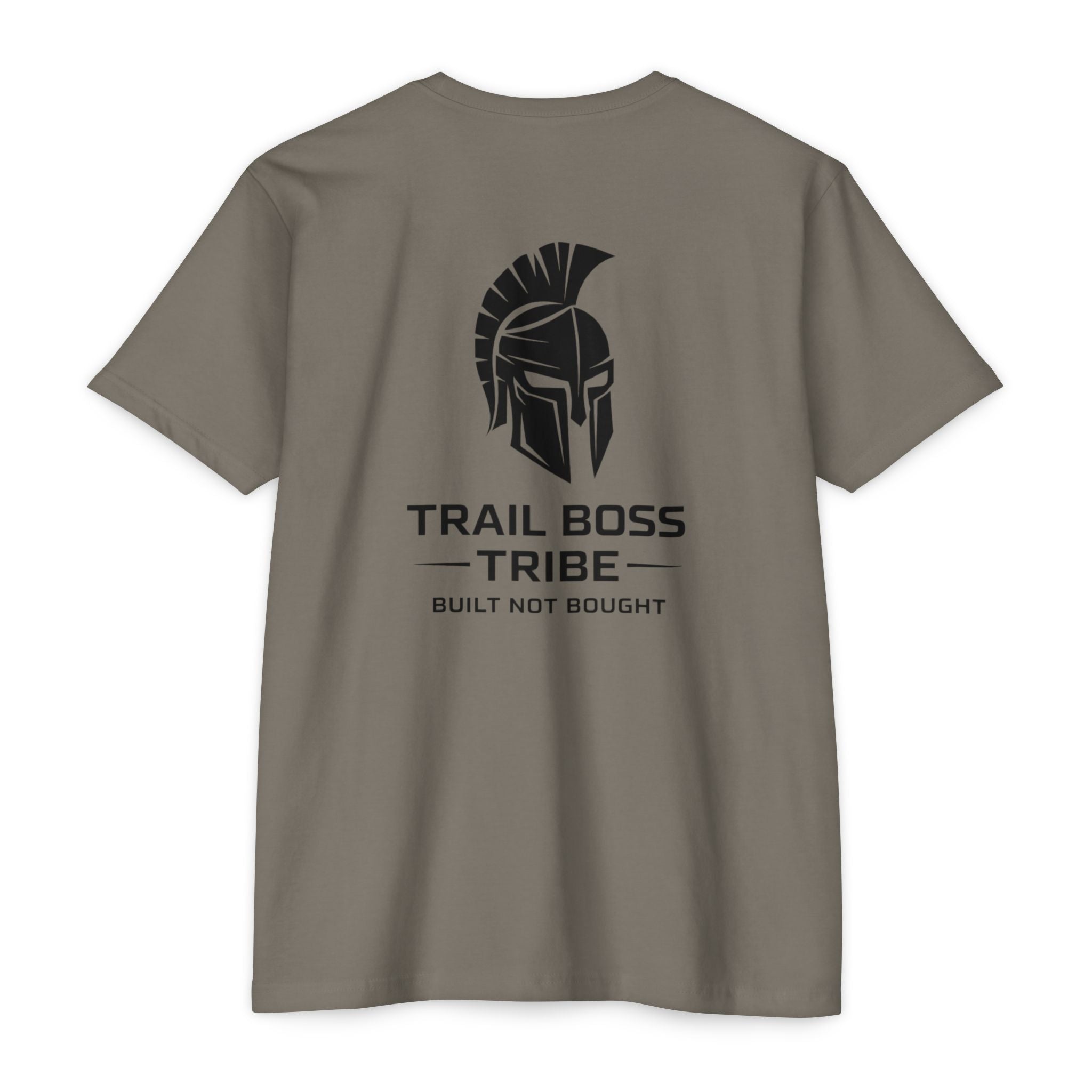 Trail Boss Tribe- Built Not Bought Logo Tee