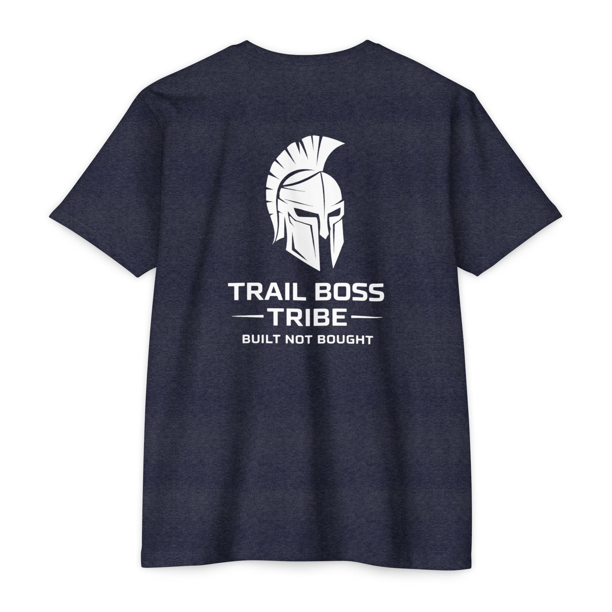 Trail Boss Tribe- Built Not Bought Logo Tee
