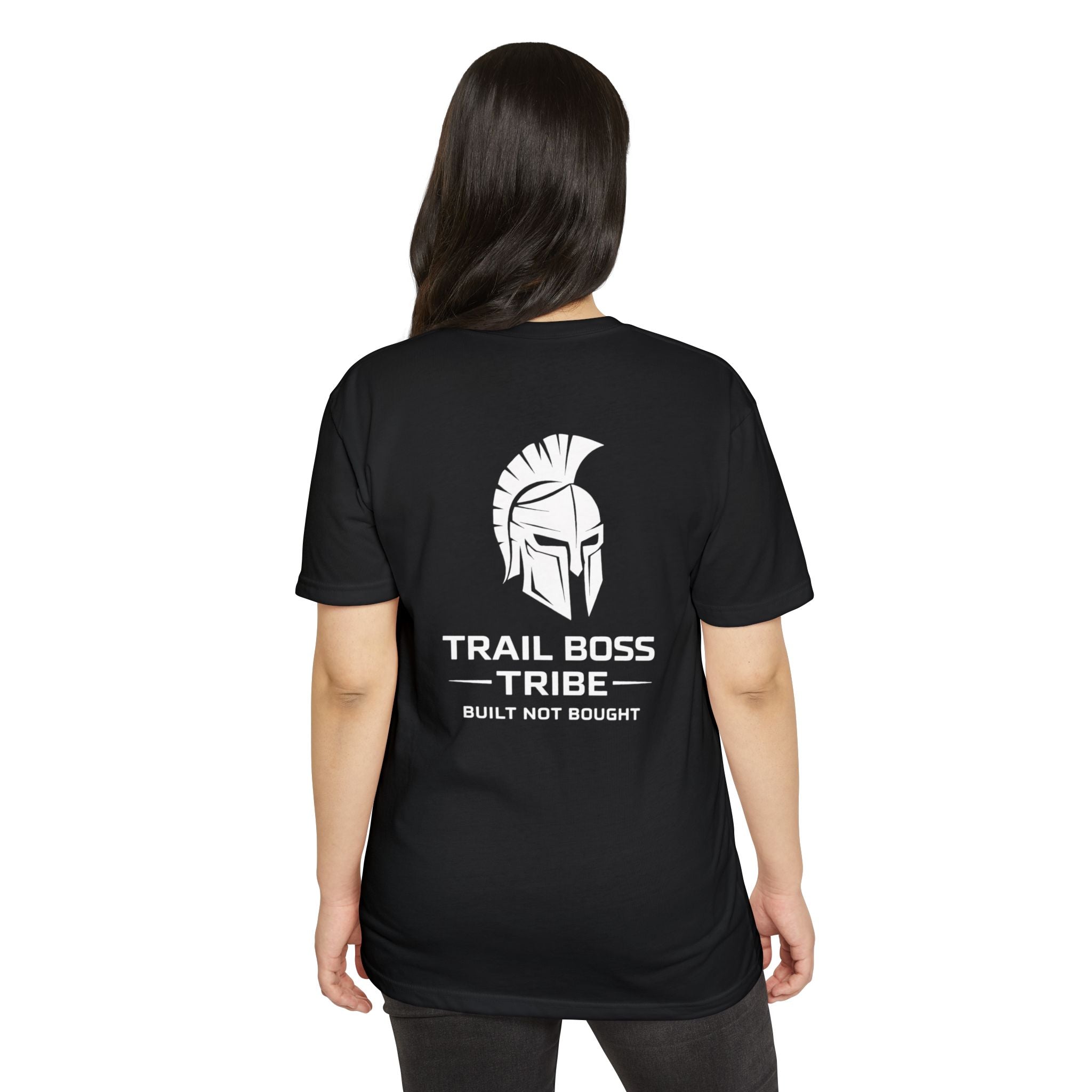 Trail Boss Tribe- Built Not Bought Logo Tee
