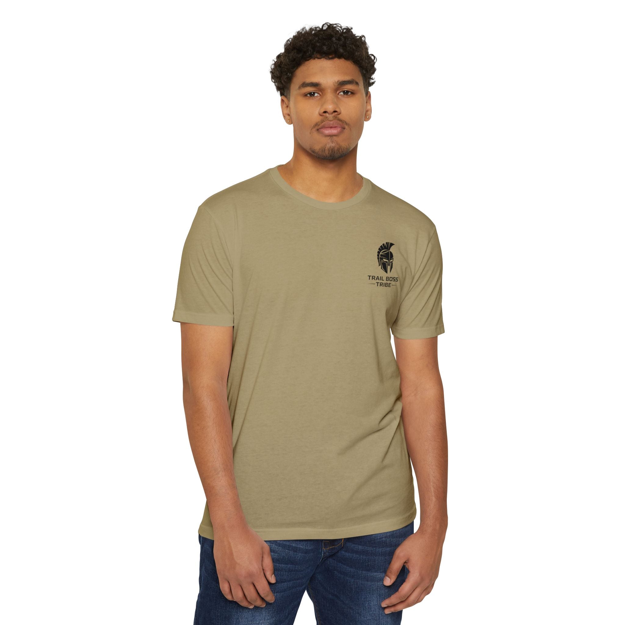 Trail Boss Tribe- Built Not Bought Logo Tee