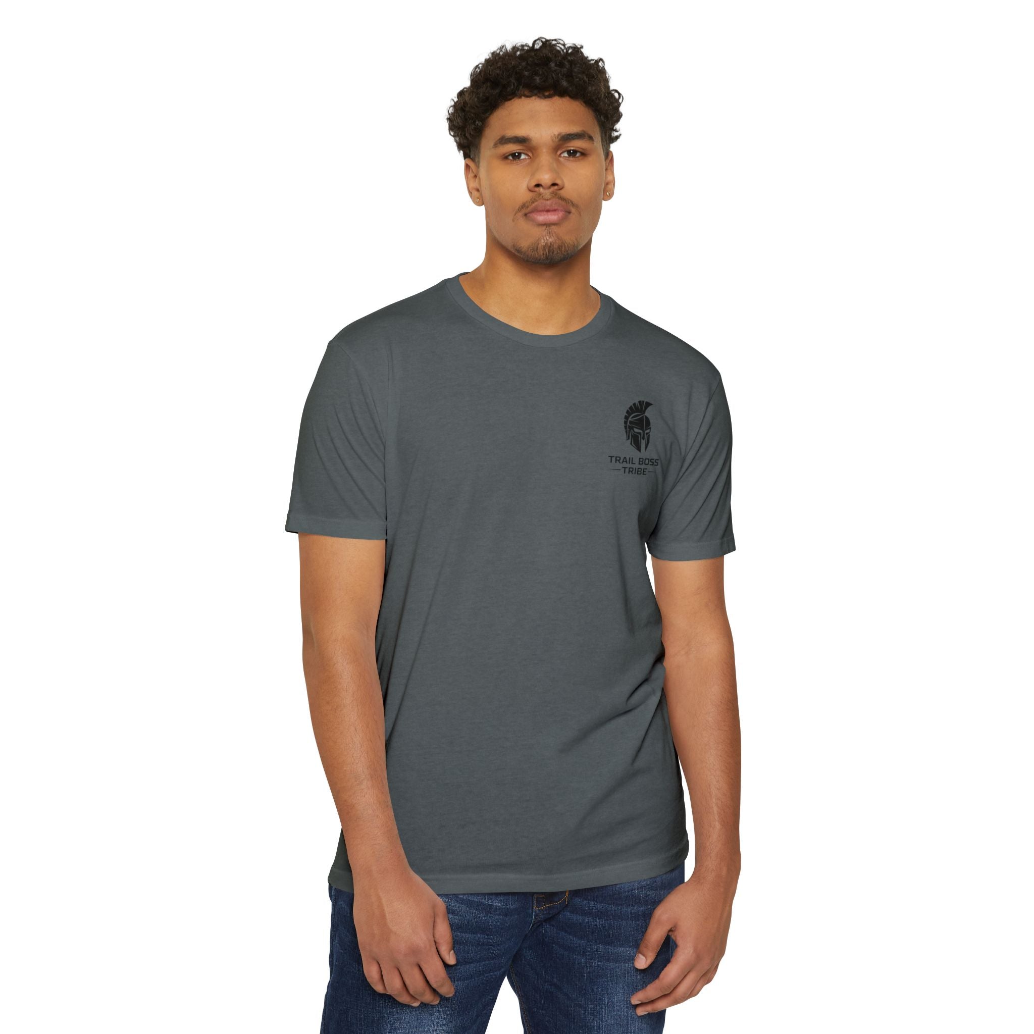 Trail Boss Tribe- Built Not Bought Logo Tee