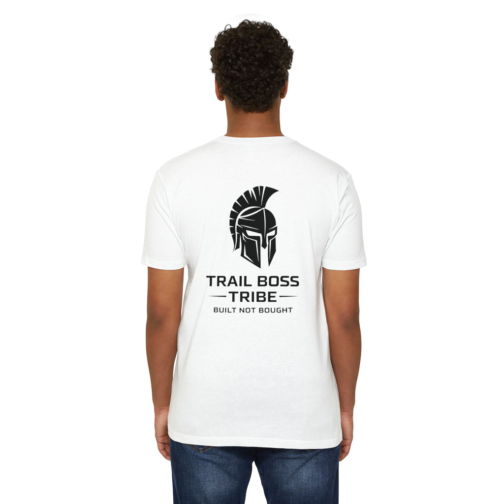 Trail Boss Tribe- Built Not Bought Logo Tee