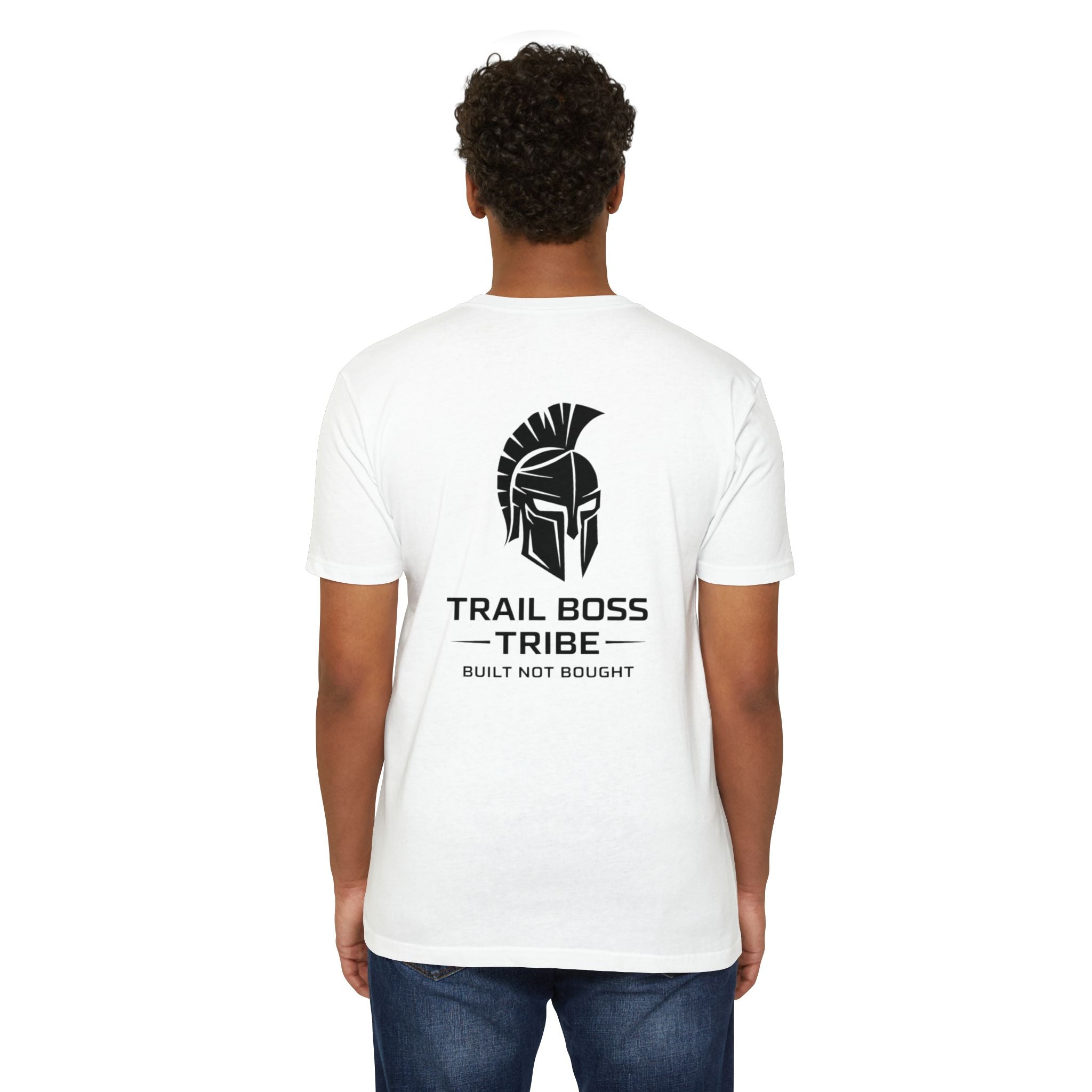 Trail Boss Tribe- Built Not Bought Logo Tee