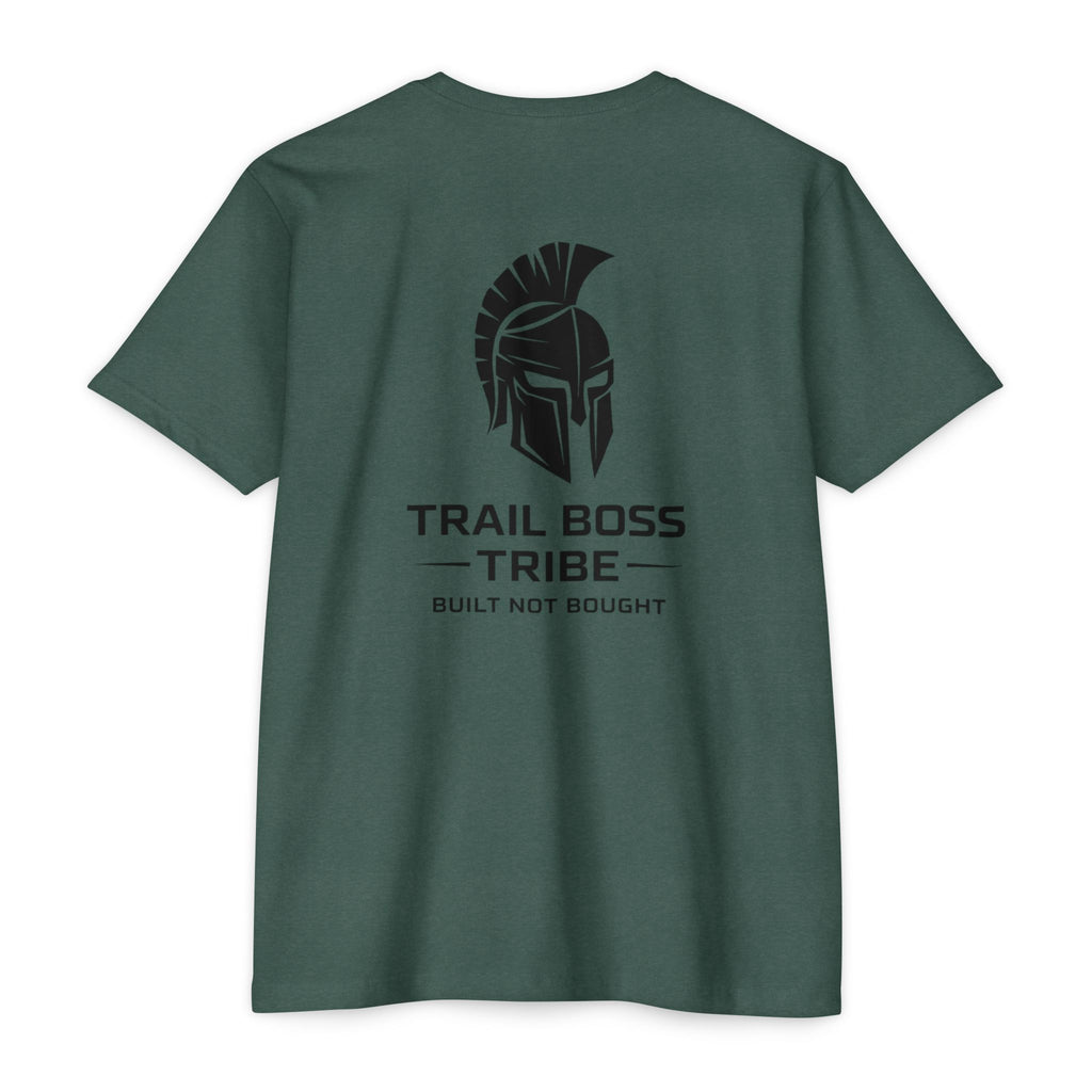 Trail Boss Tribe- Built Not Bought Logo Tee