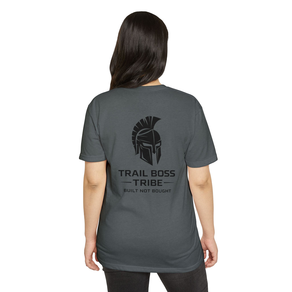 Trail Boss Tribe- Built Not Bought Logo Tee