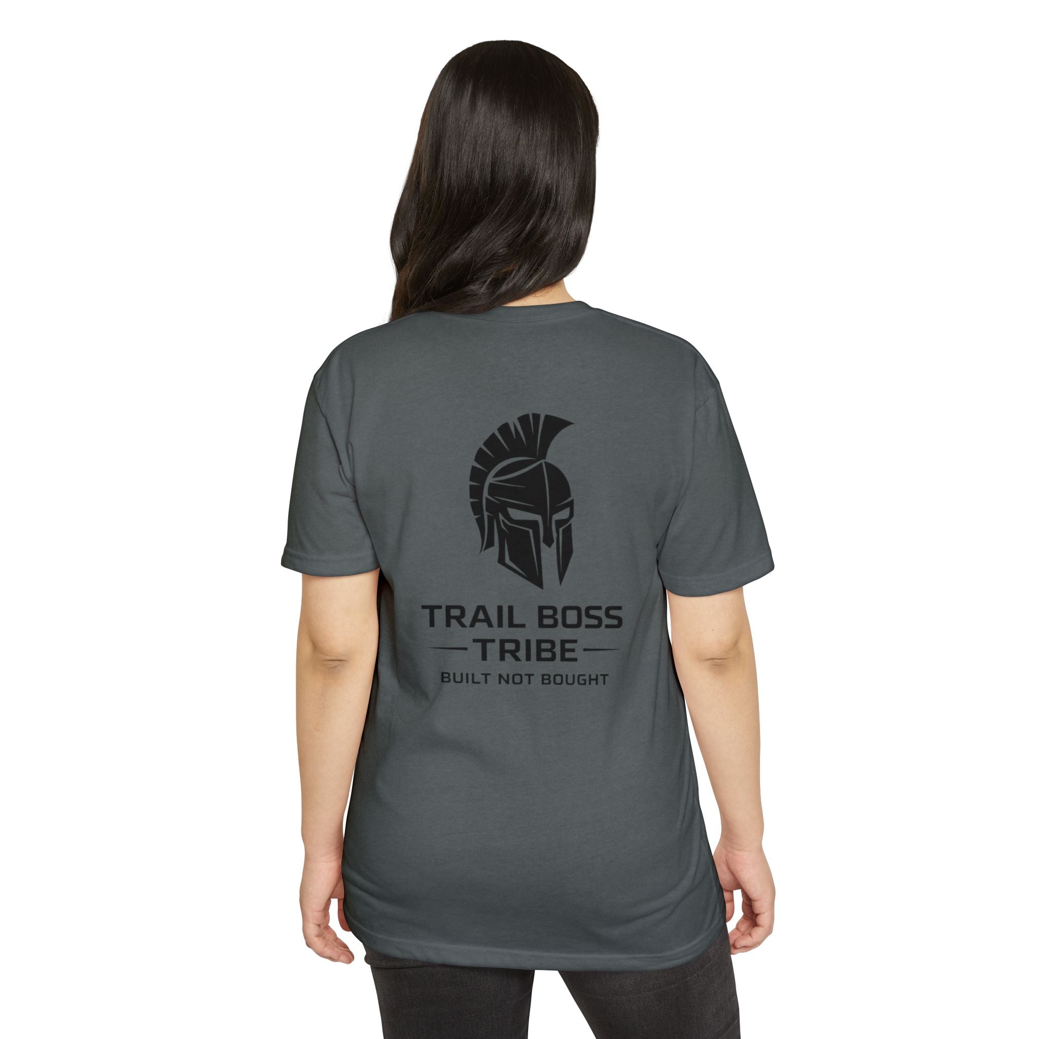 Trail Boss Tribe- Built Not Bought Logo Tee