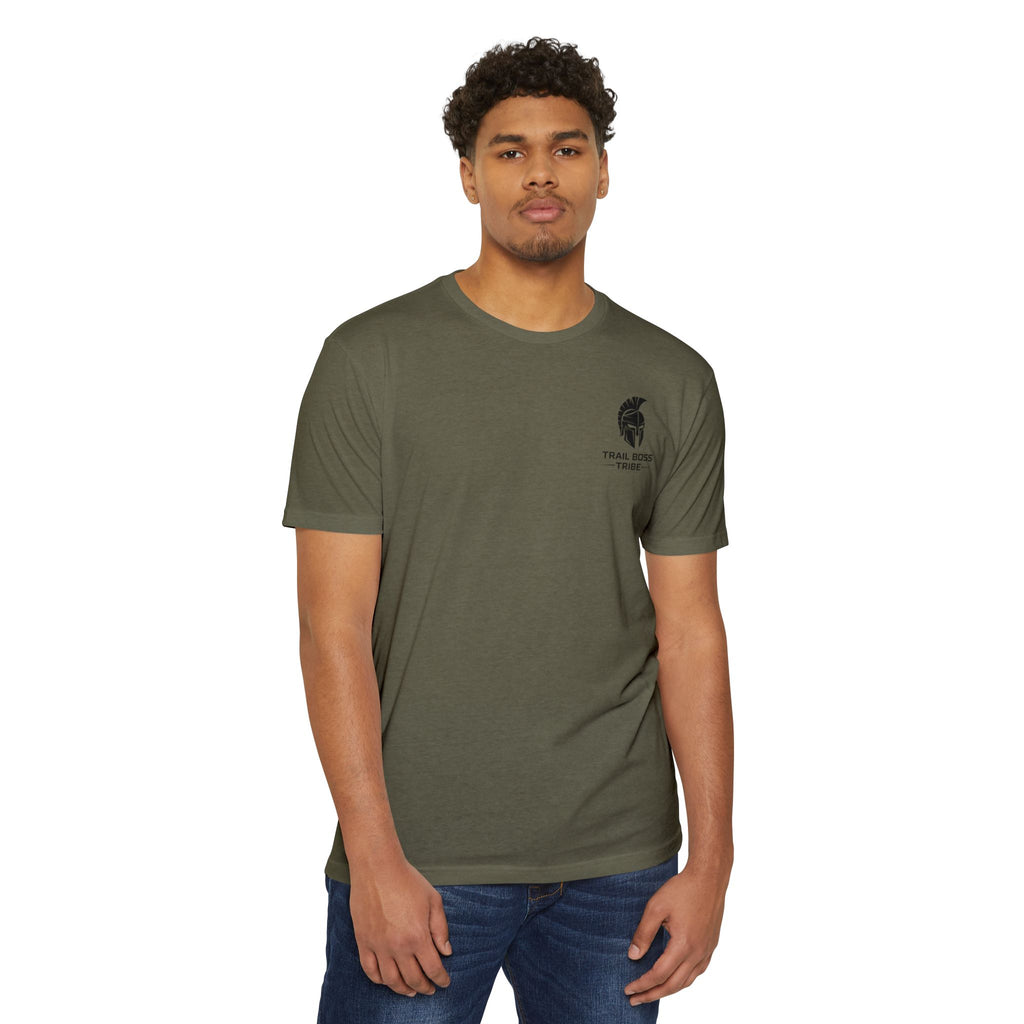 Trail Boss Tribe- Built Not Bought Logo Tee