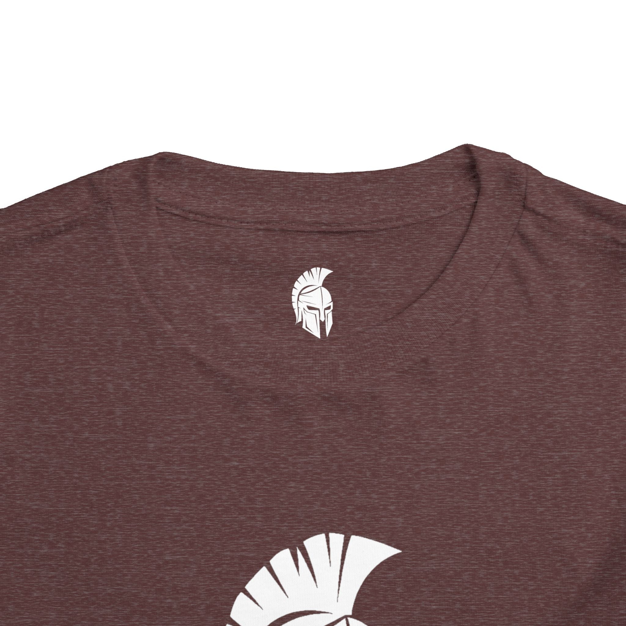 Toddler Tee — "Trail Boss Tribe" Spartan Helmet Kids Shirt