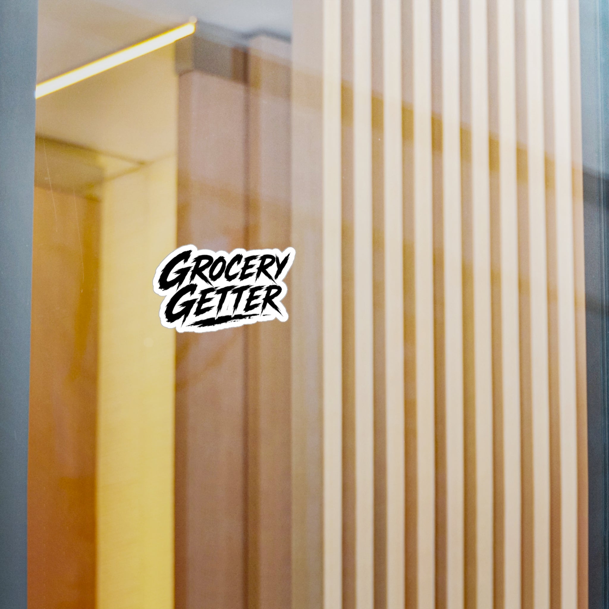 Grocery Getter Vinyl Decal
