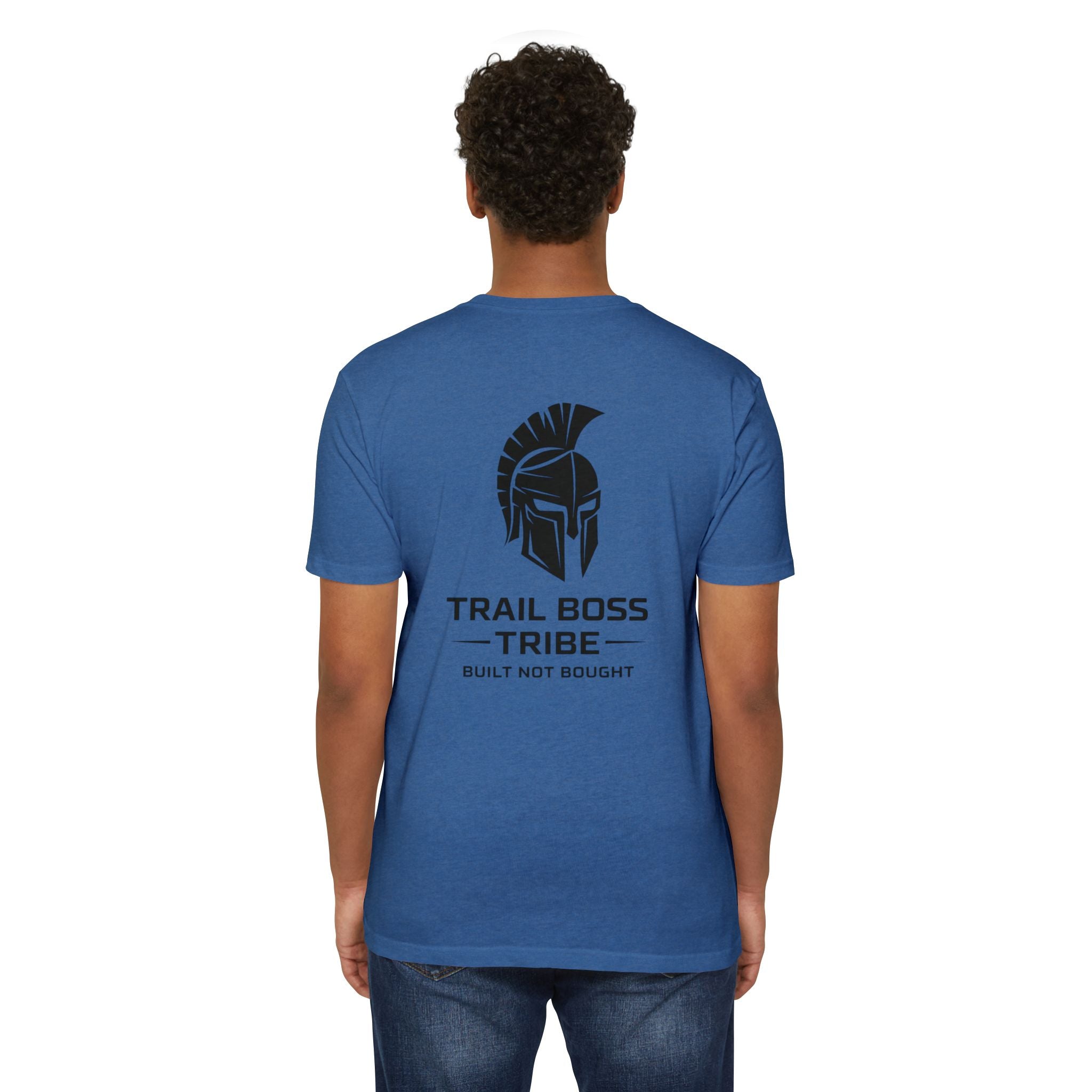 Trail Boss Tribe- Built Not Bought Logo Tee