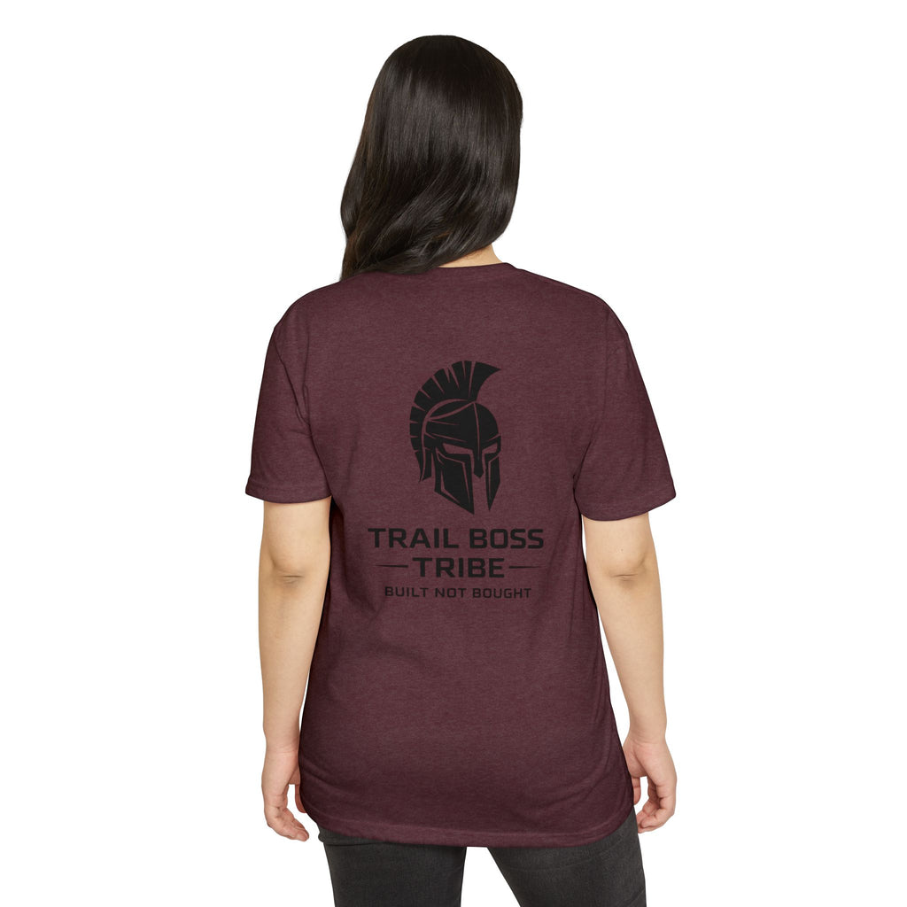 Trail Boss Tribe- Built Not Bought Logo Tee
