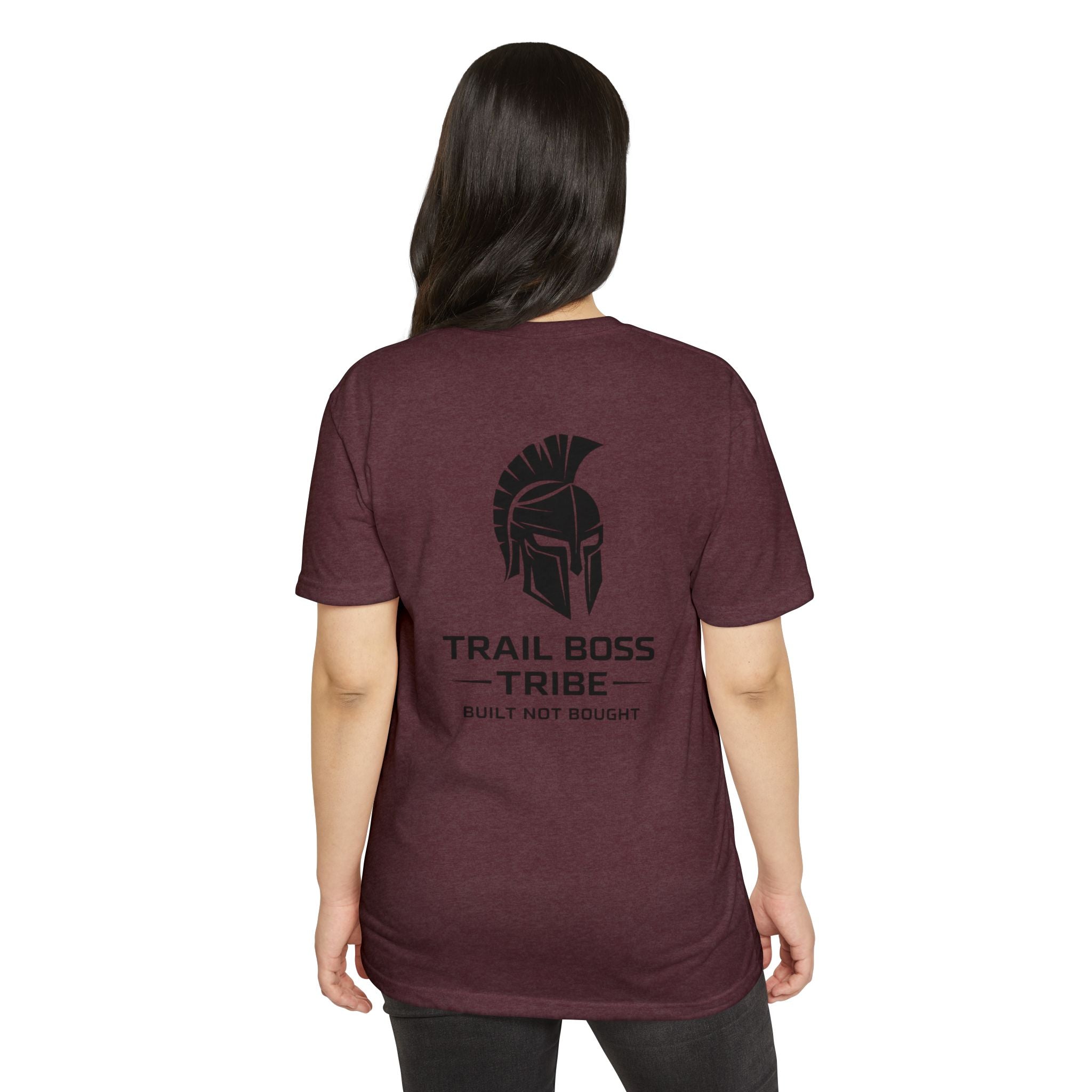 Trail Boss Tribe- Built Not Bought Logo Tee