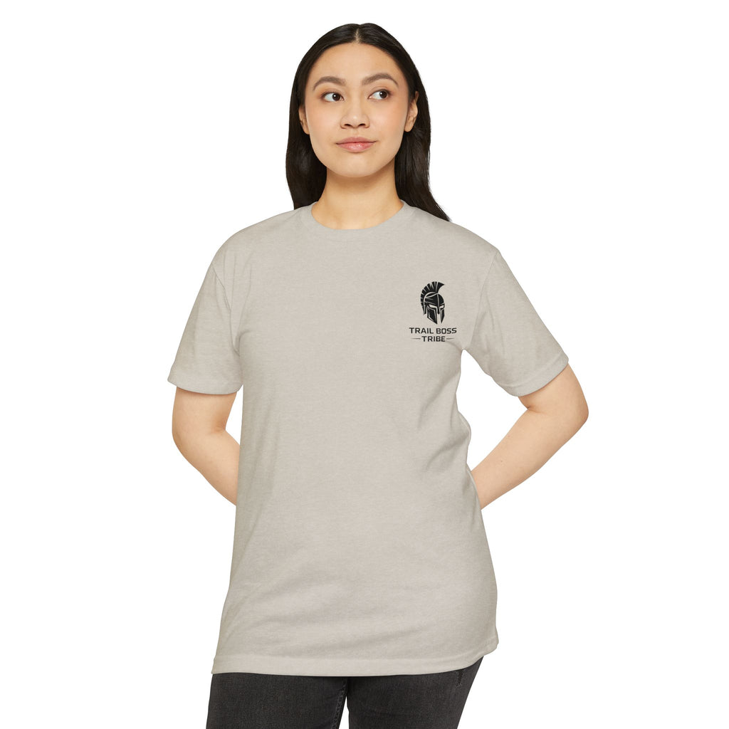 Trail Boss Tribe- Built Not Bought Logo Tee