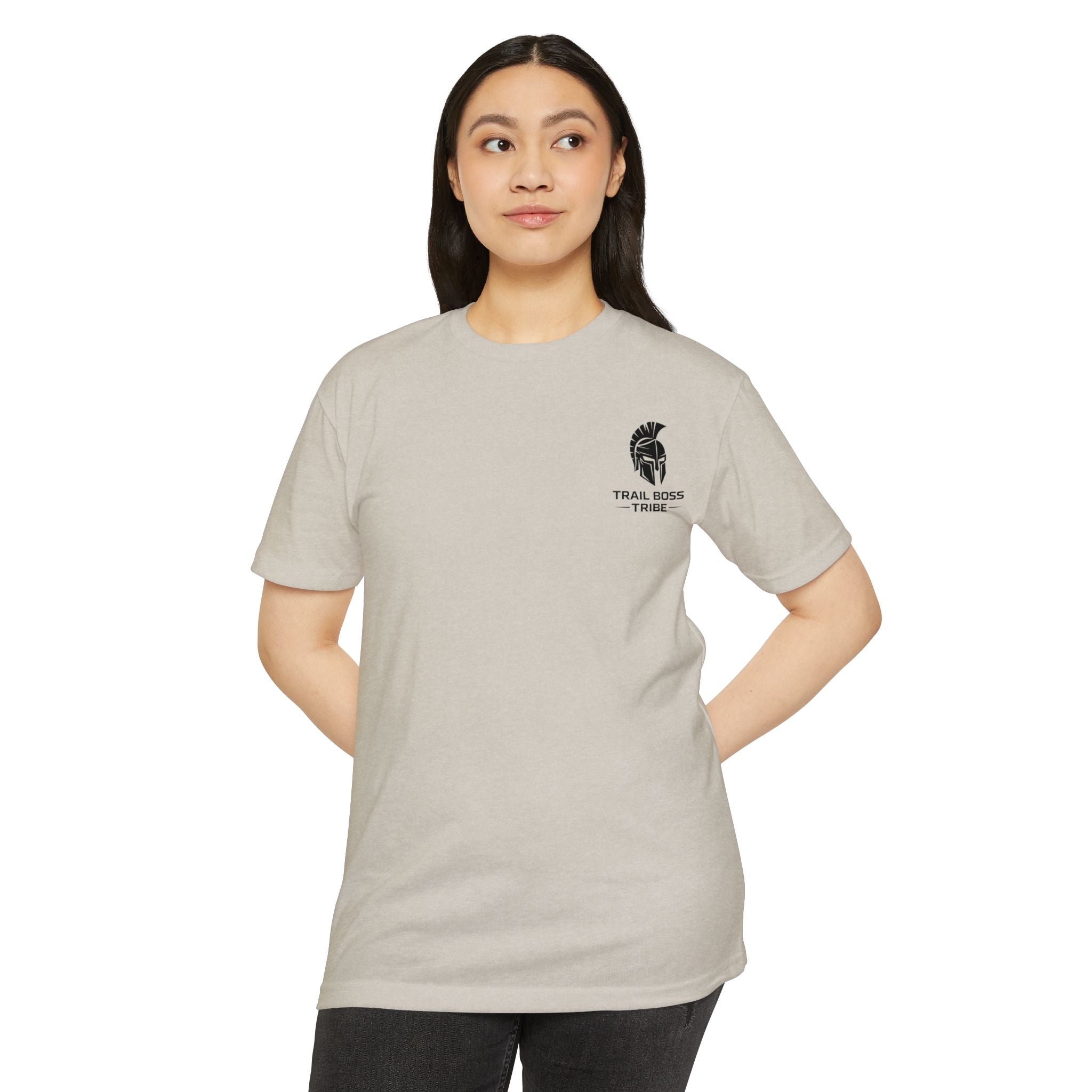 Trail Boss Tribe- Built Not Bought Logo Tee